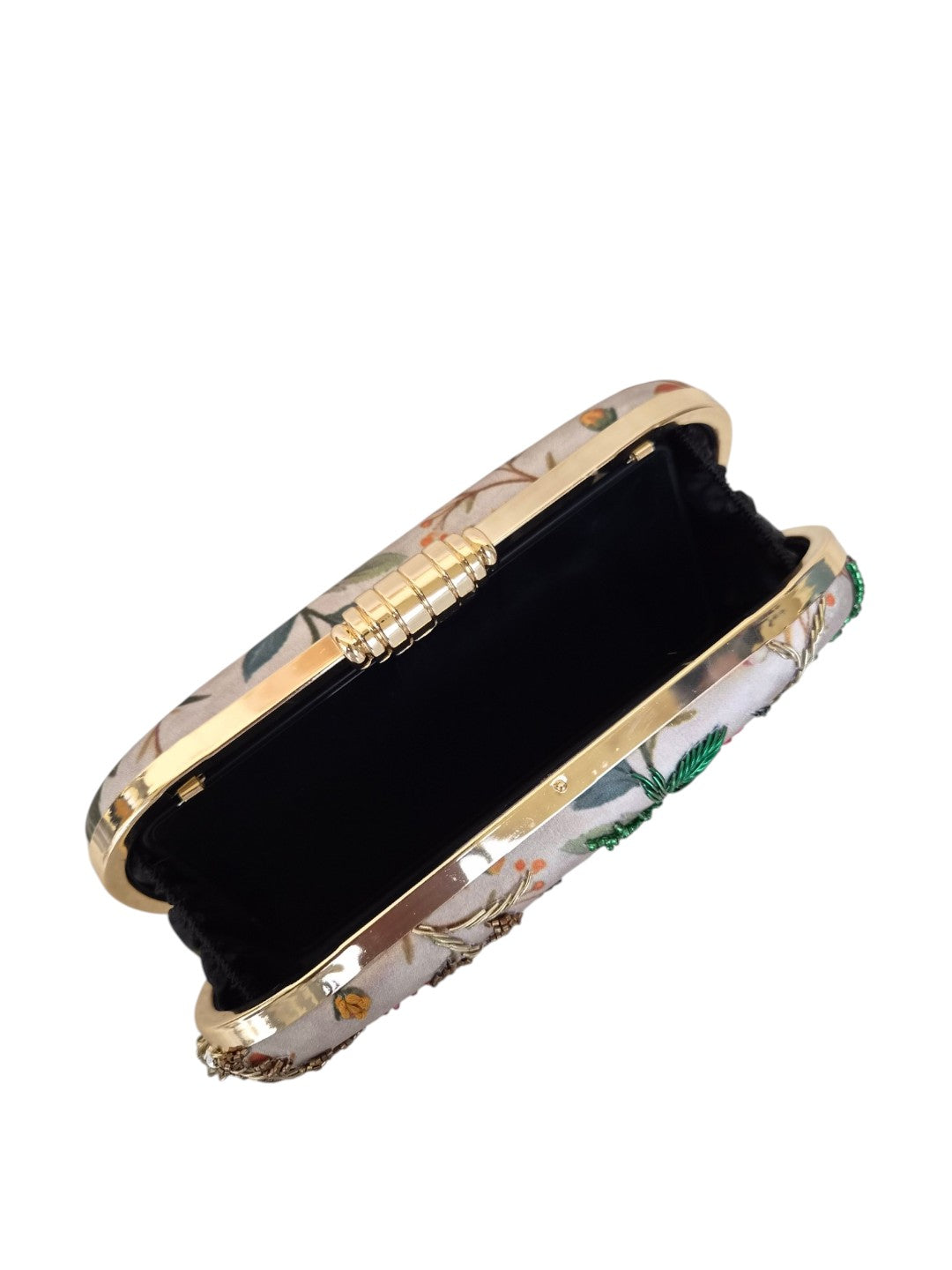 VRPS Printed Embroidered Clutch | Handcrafted Ethnic Bag | SWIS-4512 | Additional Angle