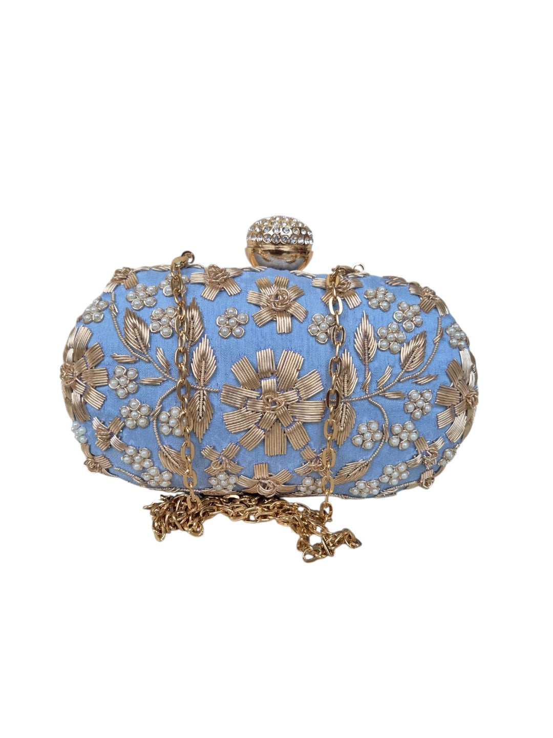 VRPS Embroidered Clutch | Handcrafted Ethnic Bag | SWIS-4514 | Additional Angle