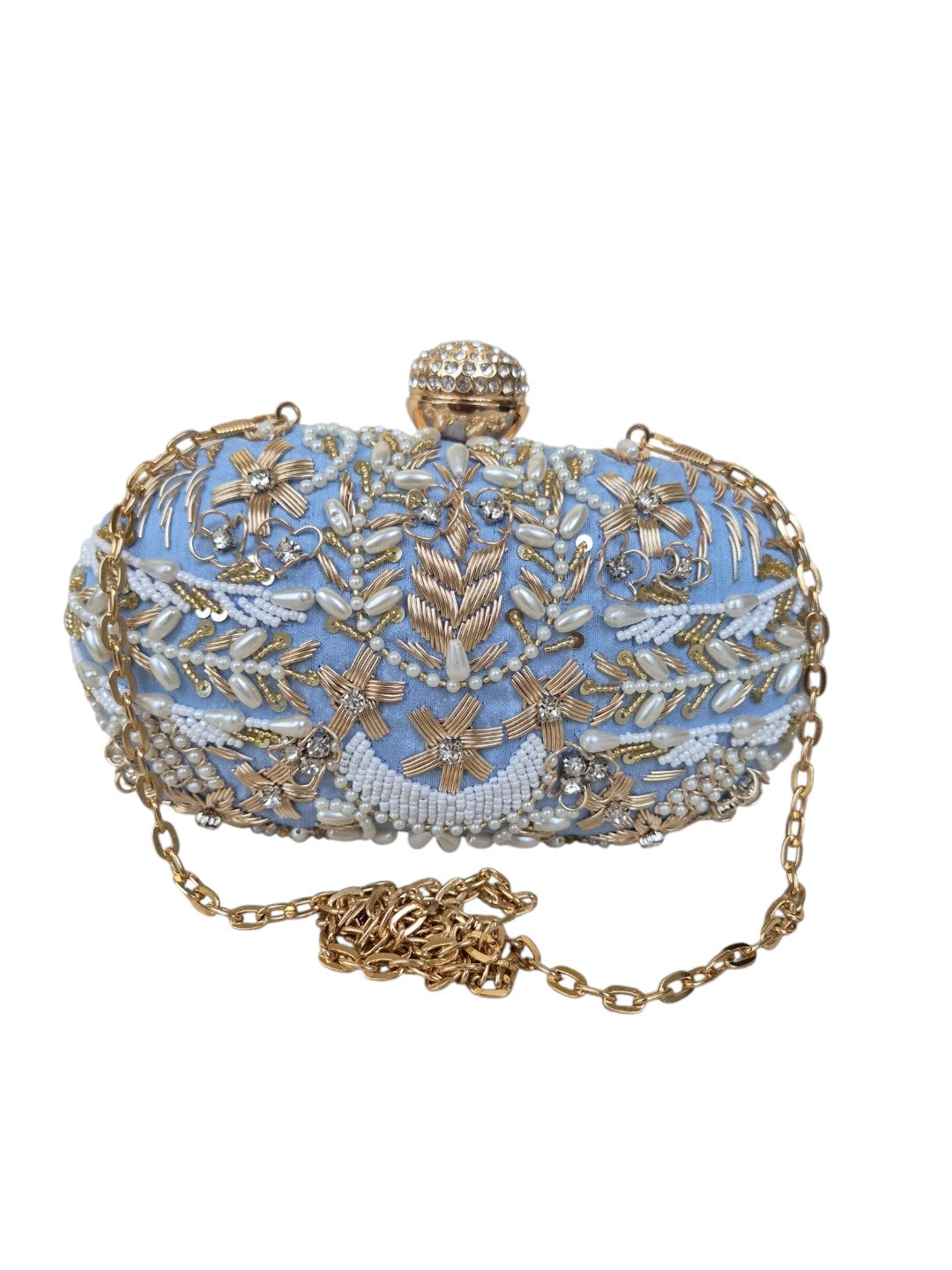 VRPS Embroidered Clutch | Handcrafted Ethnic Bag | SWIS-4516 | Additional Angle