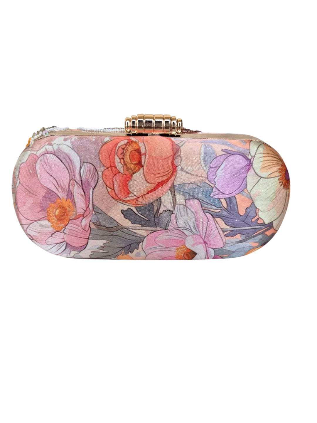 VRPS Printed Embroidered Clutch | Handcrafted Ethnic Bag | SWIS-4518 | Additional Angle