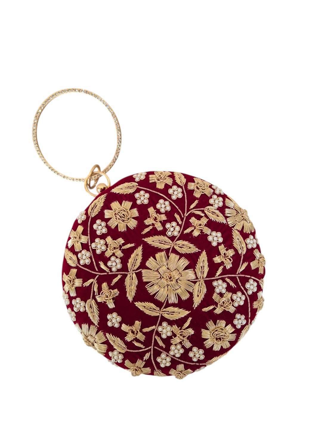 VRPS Embroidered Clutch | Handcrafted Ethnic Bag | SWIS-4519 | Additional Angle