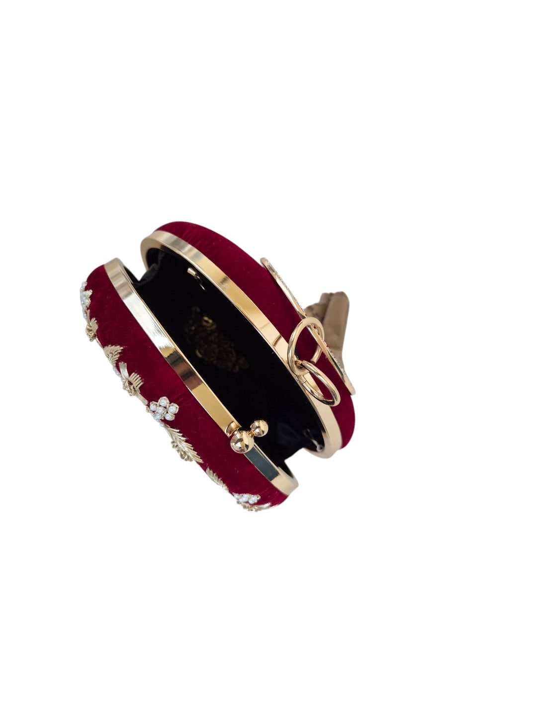 VRPS Embroidered Clutch | Handcrafted Ethnic Bag | SWIS-4519 | Additional Angle