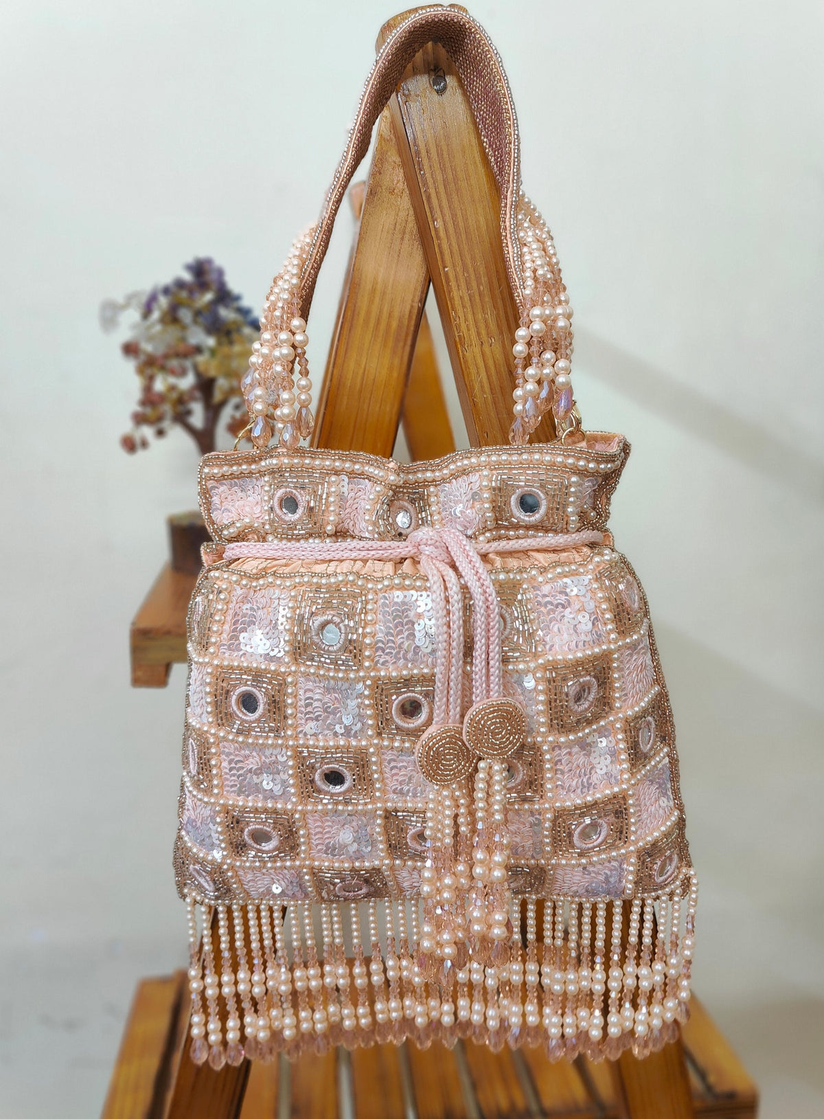 VRPS Potli Bag | Handcrafted Ethnic Bag | SWIS-2030 | Additional Angle