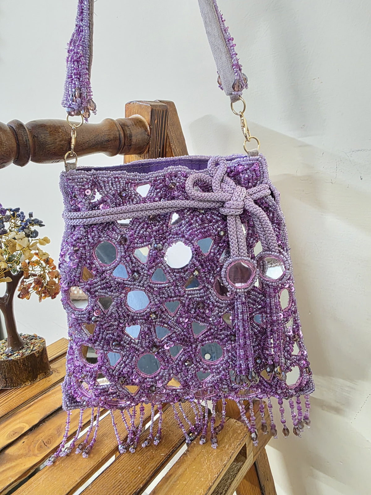 VRPS Potli Bag | Handcrafted Ethnic Bag | SWIS-2038 | Additional Angle