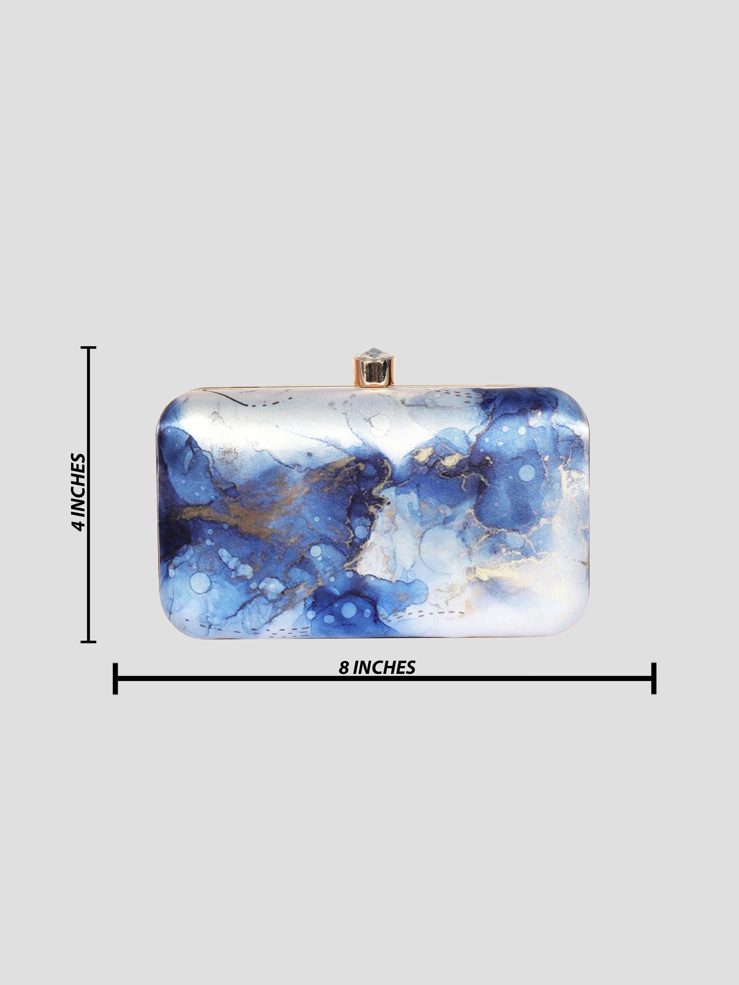 VRPS Printed Clutch | Handcrafted Ethnic Bag | SWIS-1328 | Additional Angle