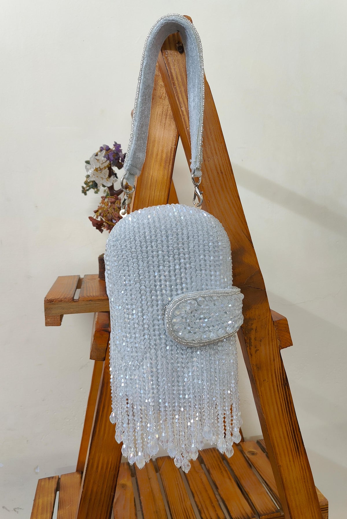 VRPS Embroidered Clutch | Handcrafted Ethnic Bag | SWIS-2120 | Additional Angle