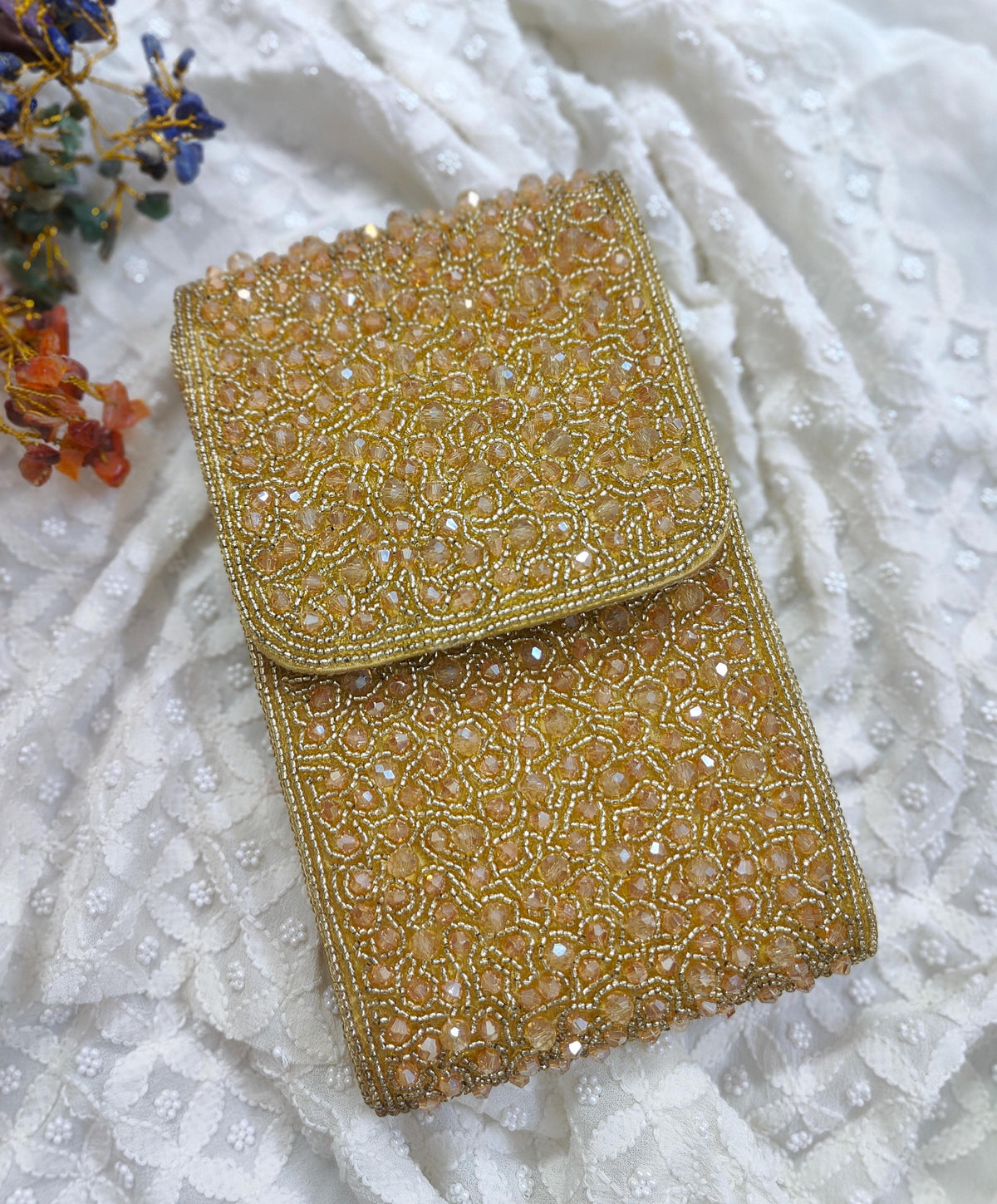 VRPS Designer Mobile Pouch | Handcrafted Ethnic Bag | SWIS-2161 | Additional Angle