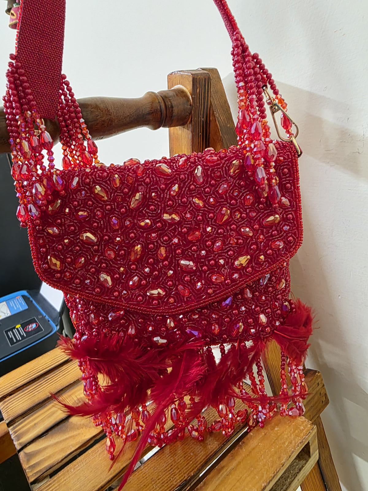 VRPS Flap Bag | Handcrafted Ethnic Bag | SWIS-2192 | Additional Angle