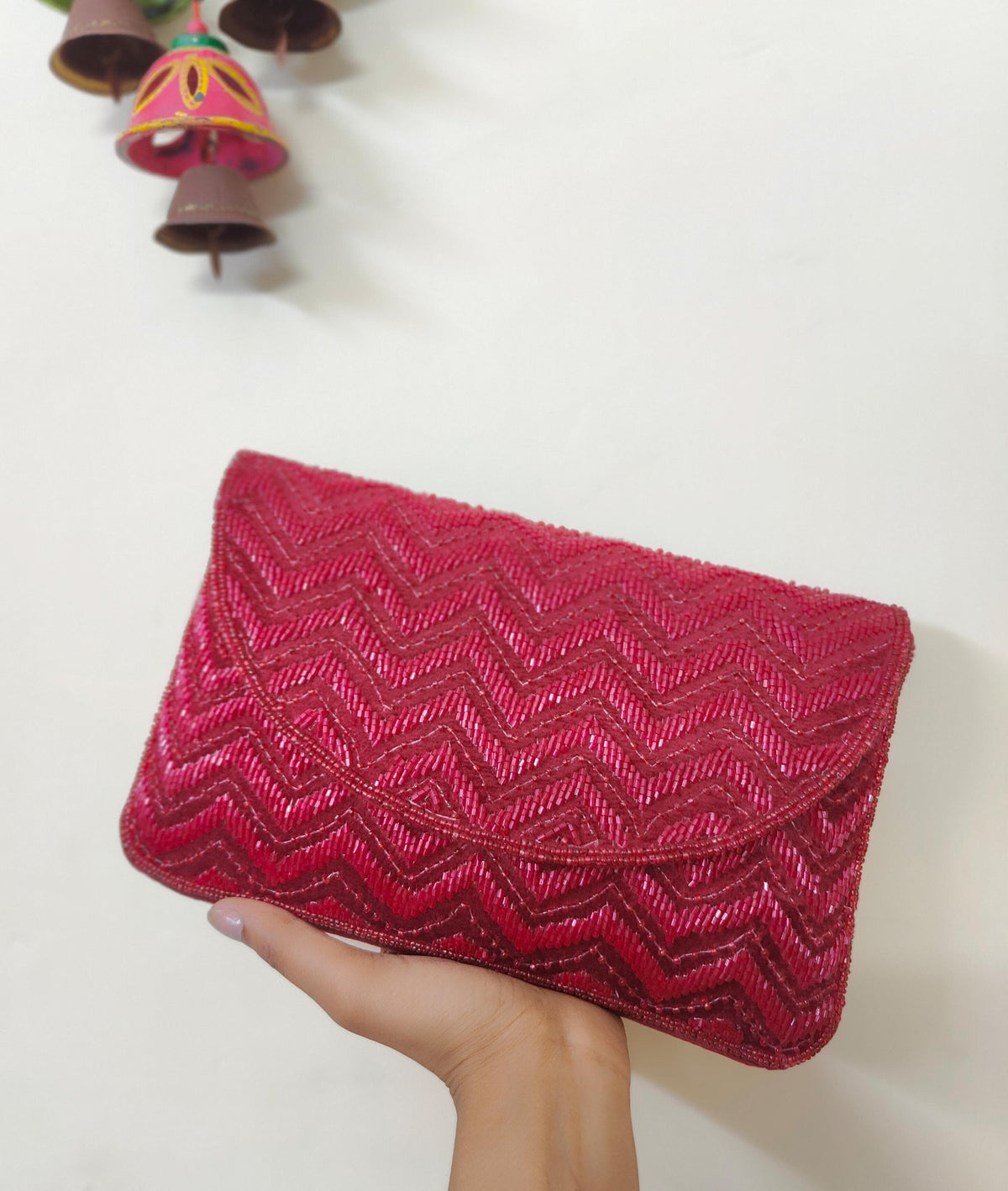 VRPS Flap Bag | Handcrafted Ethnic Bag | SWIS-2212 | Additional Angle