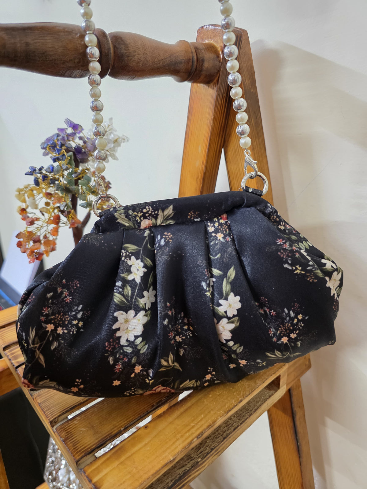 VRPS Printed Clutch | Handcrafted Ethnic Bag | SWIS-2252 | Additional Angle