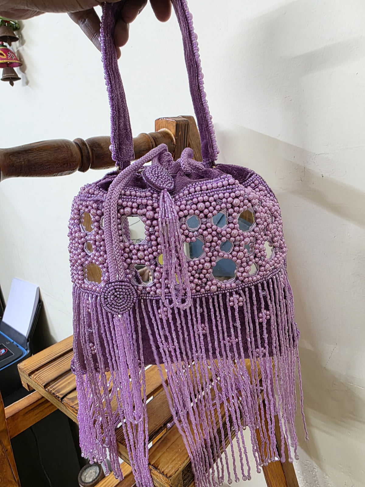 VRPS Potli Bag | Handcrafted Ethnic Bag | SWIS-2270 | Additional Angle