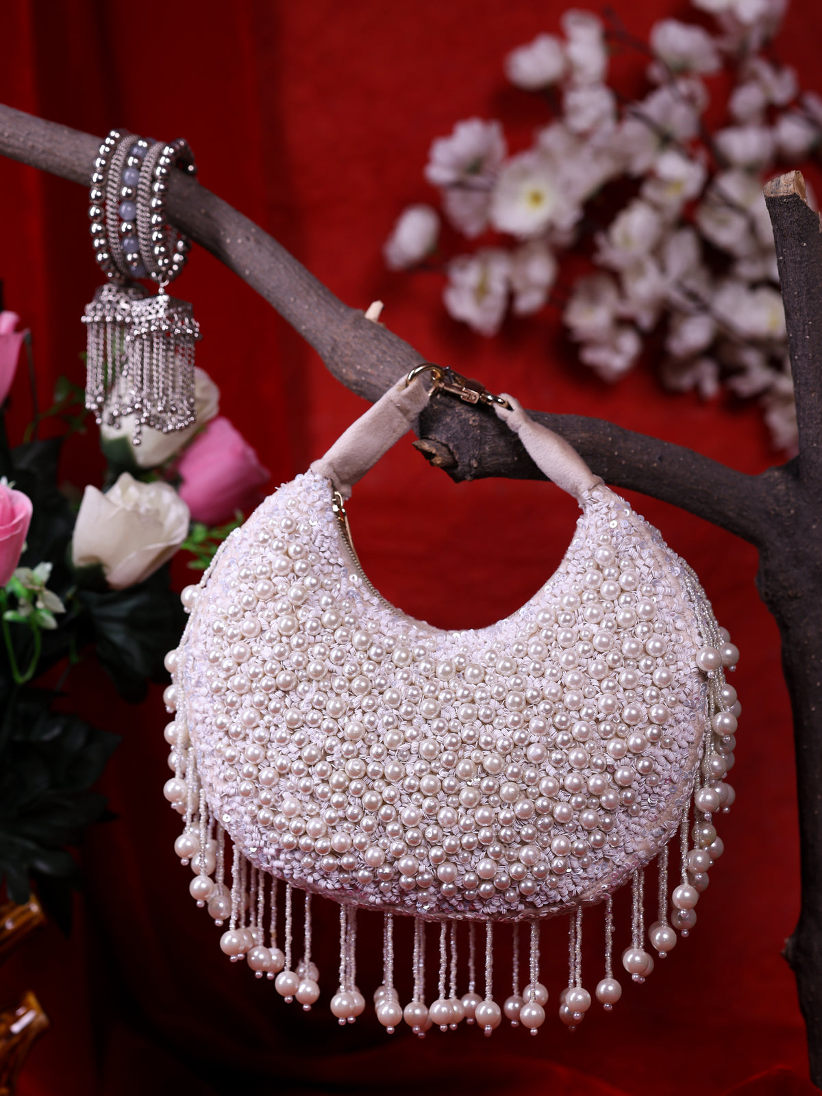 VRPS Moon Bags | Handcrafted Ethnic Bag | SWIS-2427 | Additional Angle