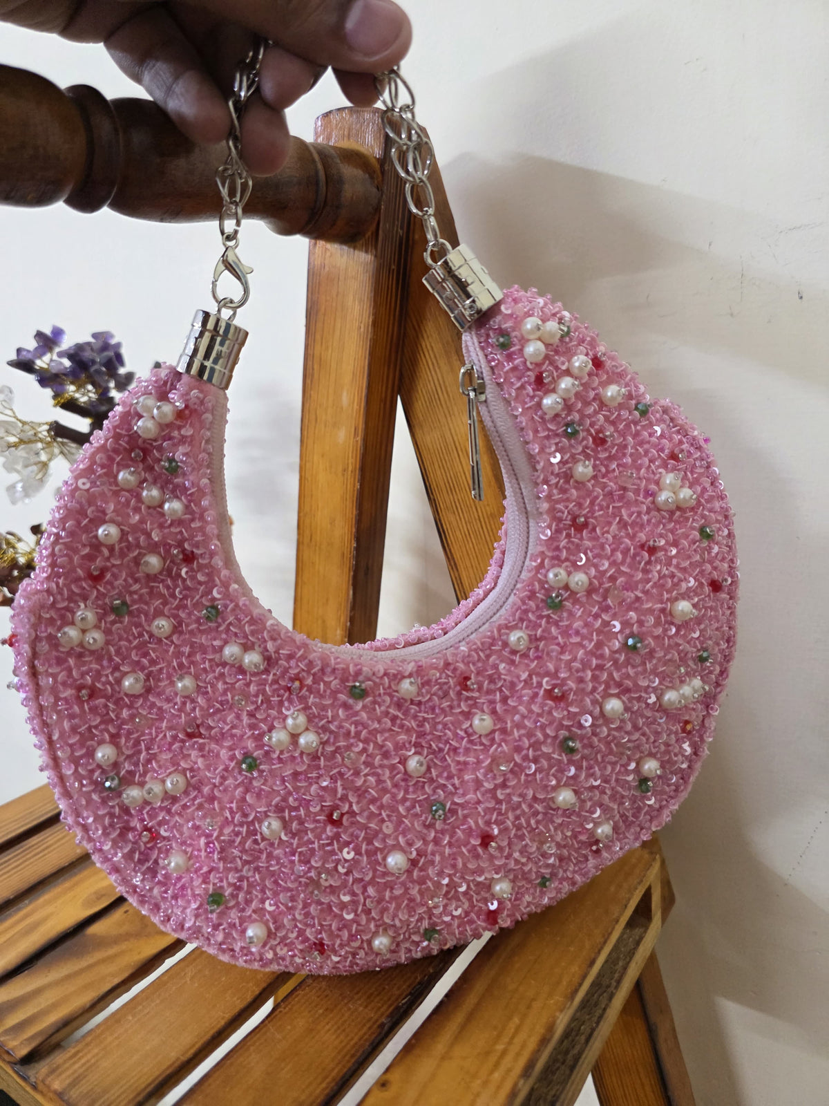 VRPS Moon Bags | Handcrafted Ethnic Bag | SWIS-2310 | Additional Angle