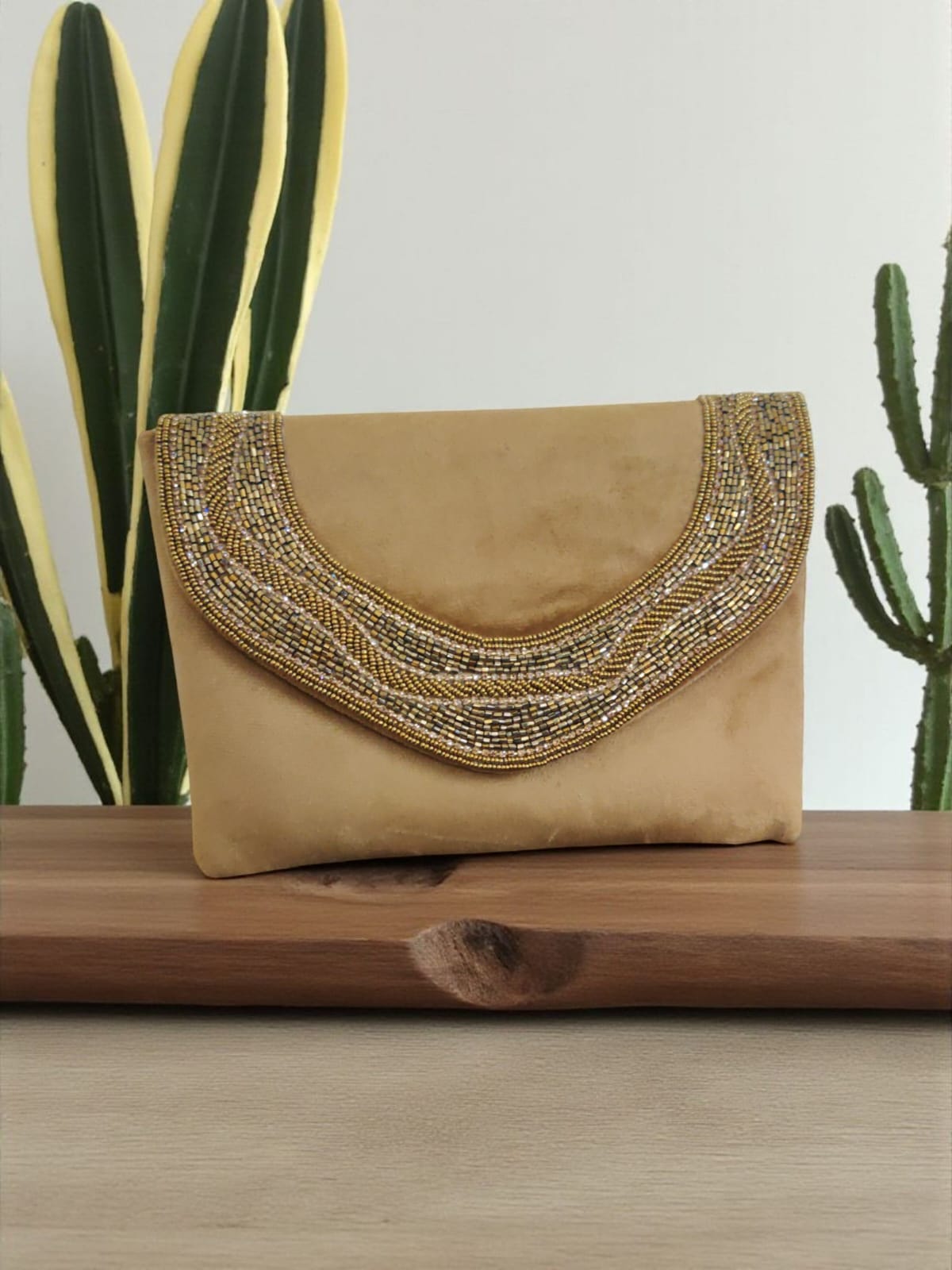Copper Flap Bag