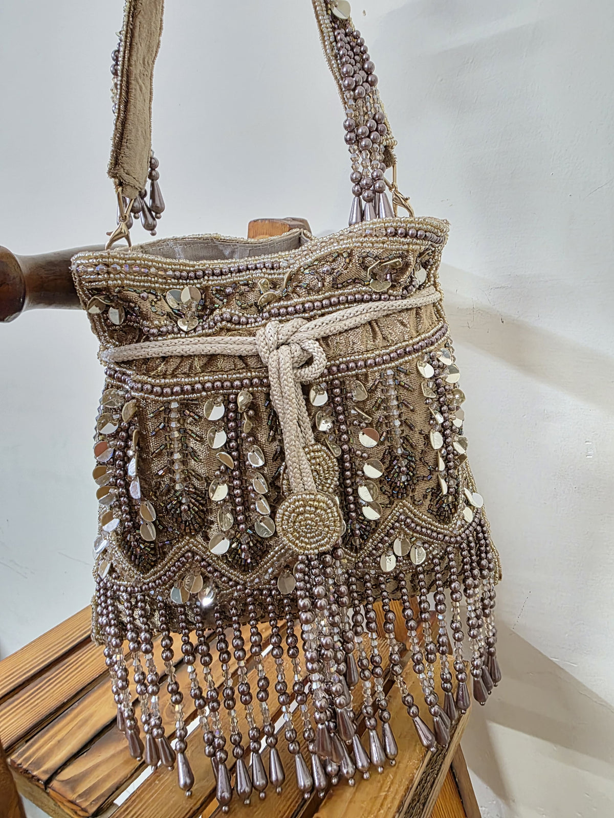 VRPS Potli Bag | Handcrafted Ethnic Bag | SWIS-2346 | Additional Angle