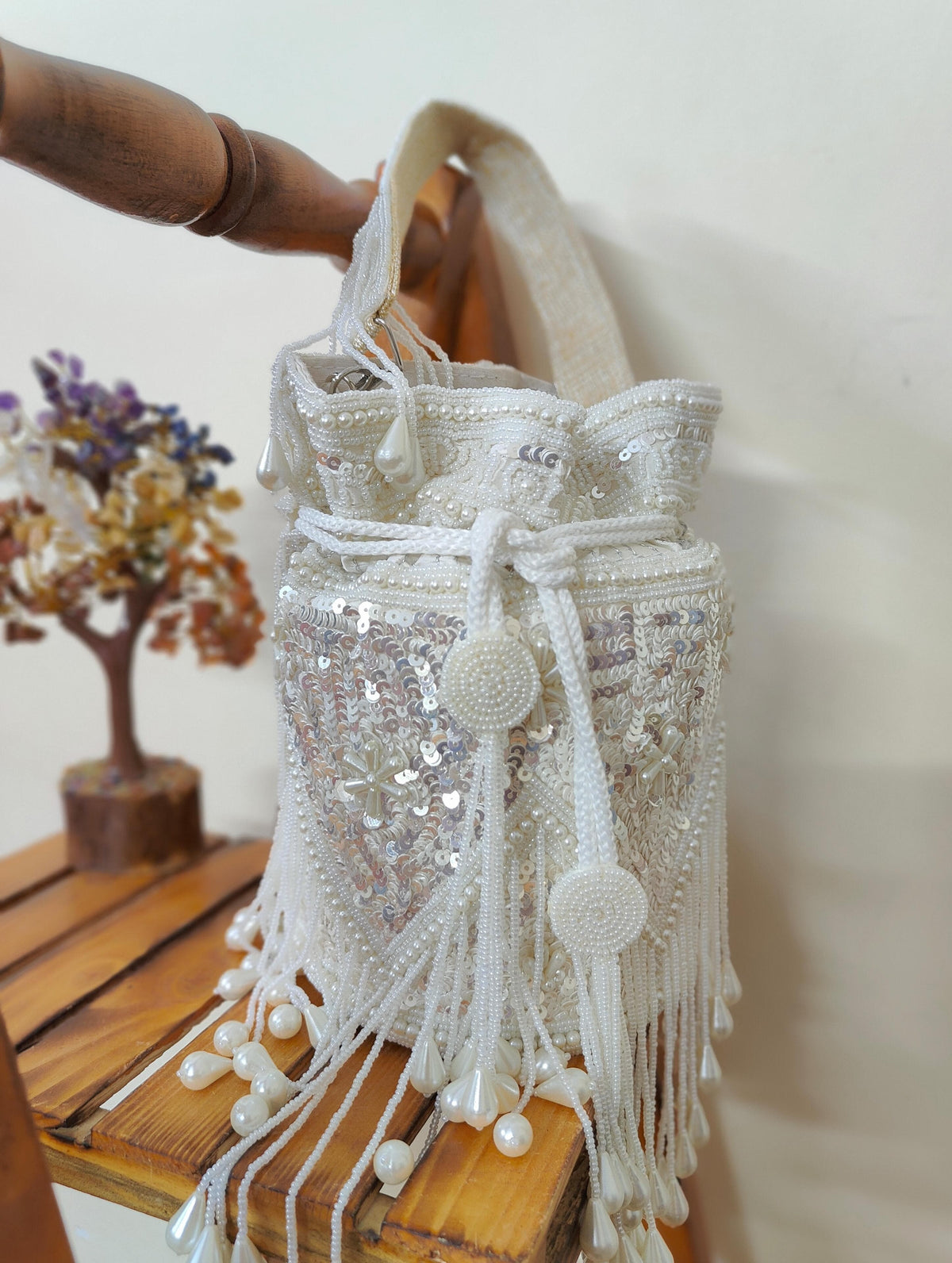 VRPS Potli Bag | Handcrafted Ethnic Bag | SWIS-2352 | Additional Angle