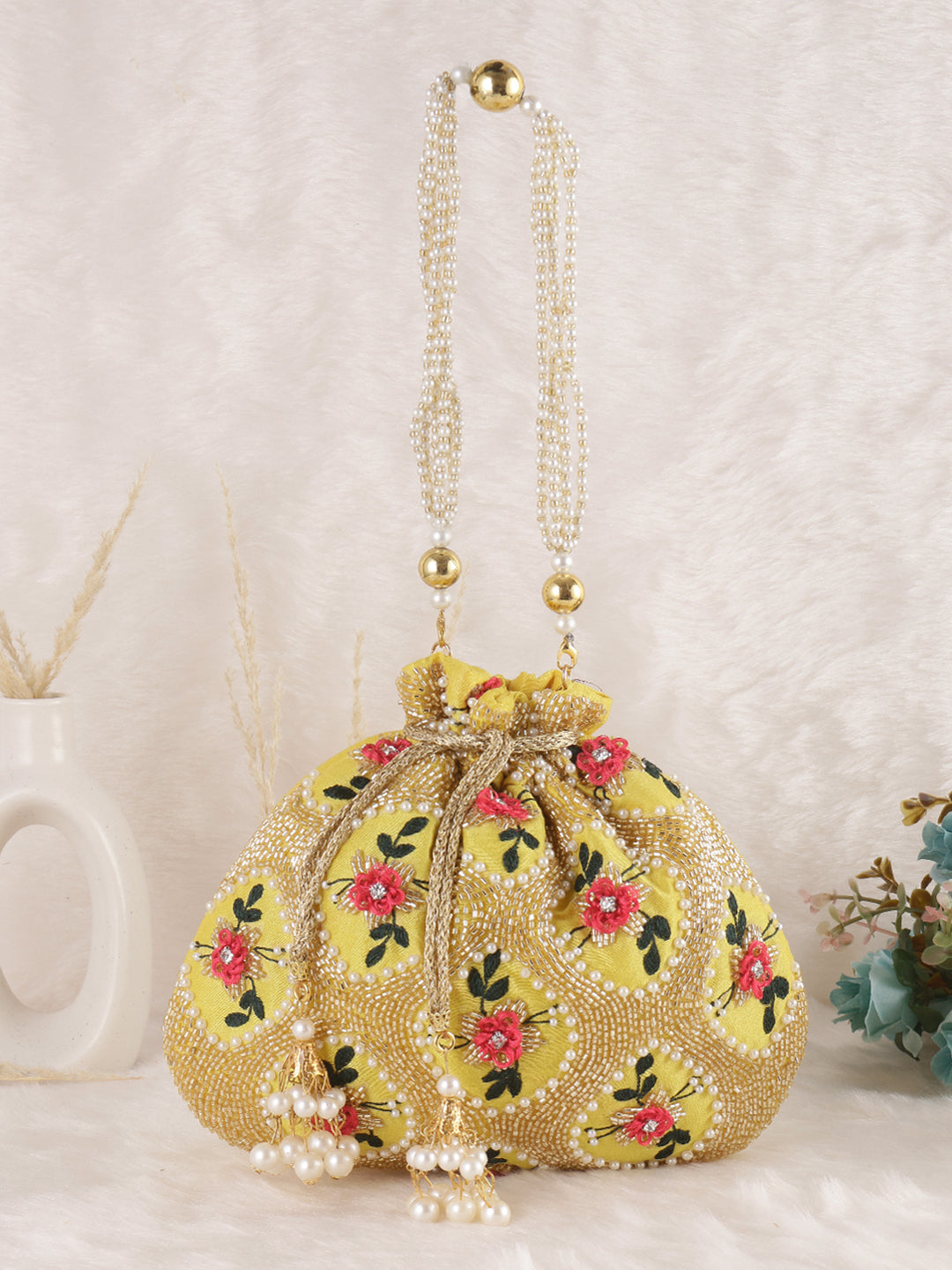 VRPS Potli Bag | Handcrafted Ethnic Bag | SWIS-882 | Additional Angle