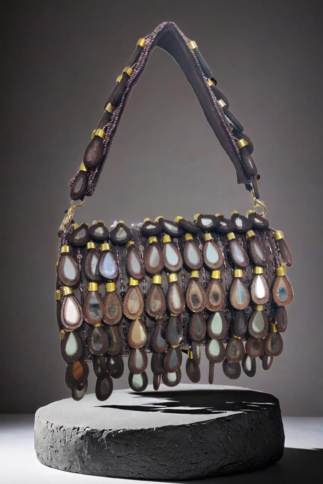 VRPS Flap Bag | Handcrafted Ethnic Bag | SWIS-2413 | Additional Angle