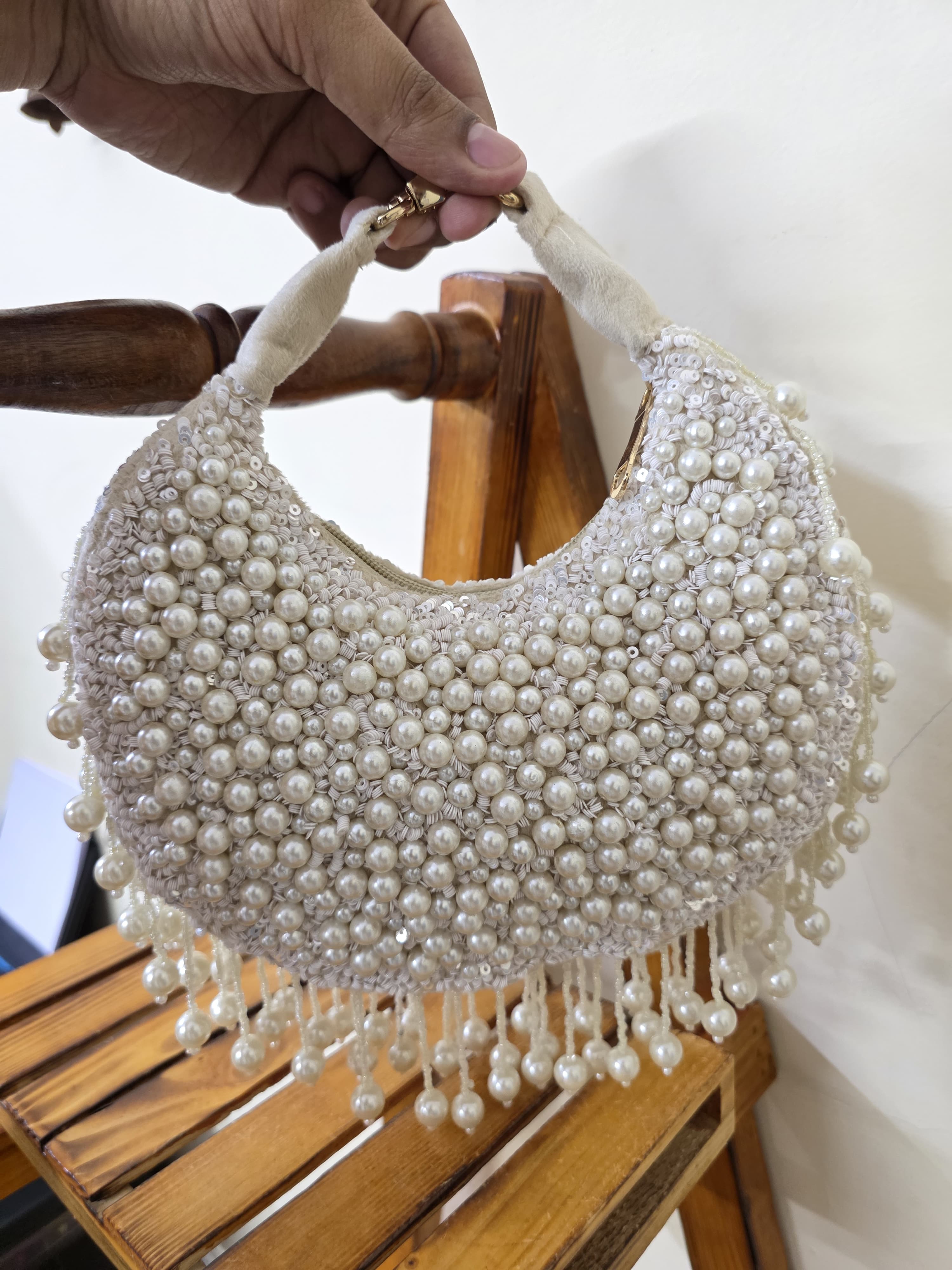 VRPS Moon Clutch | Handcrafted Ethnic Bag | SWIS-2427