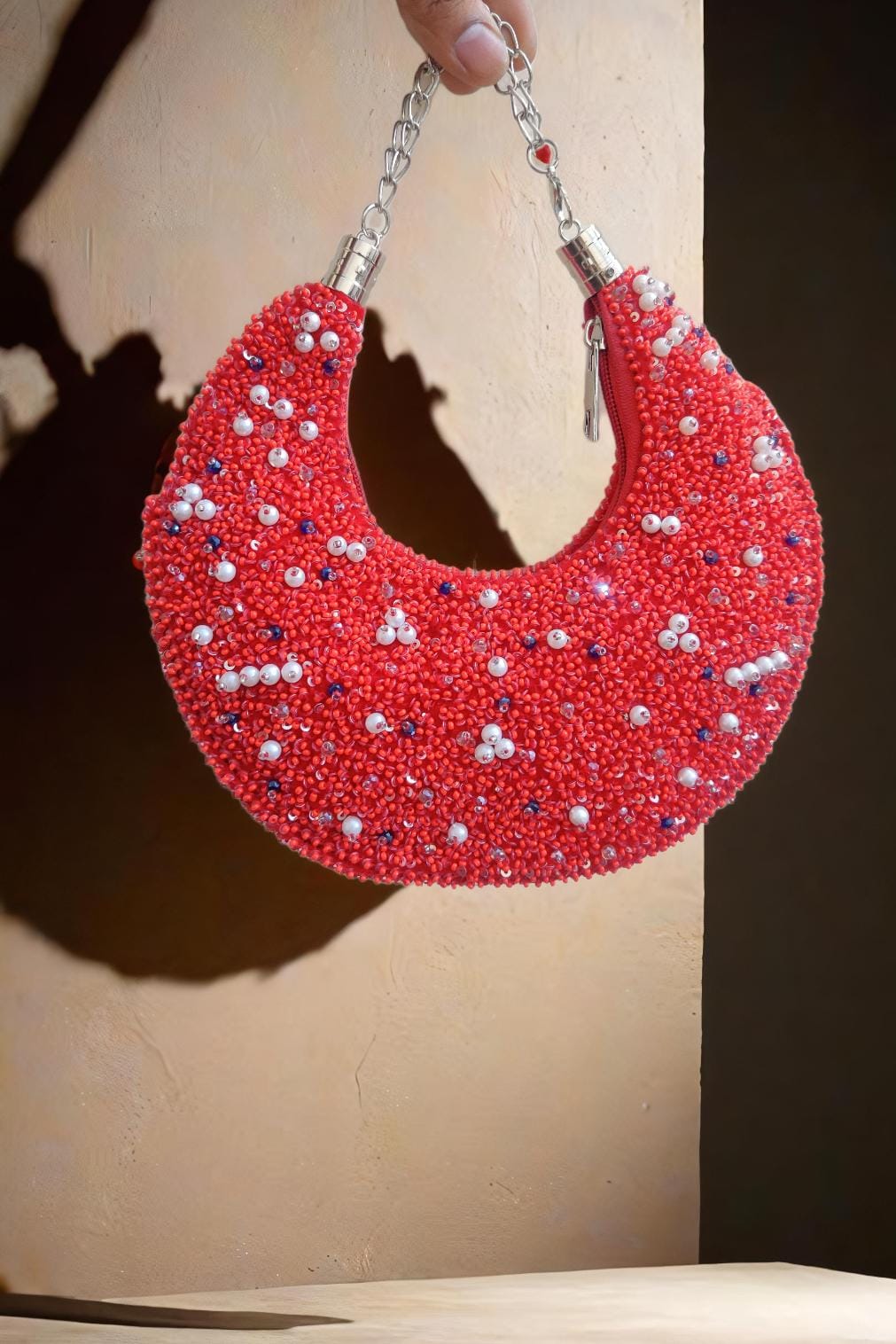 VRPS Moon Bags | Handcrafted Ethnic Bag | SWIS-2429 | Additional Angle
