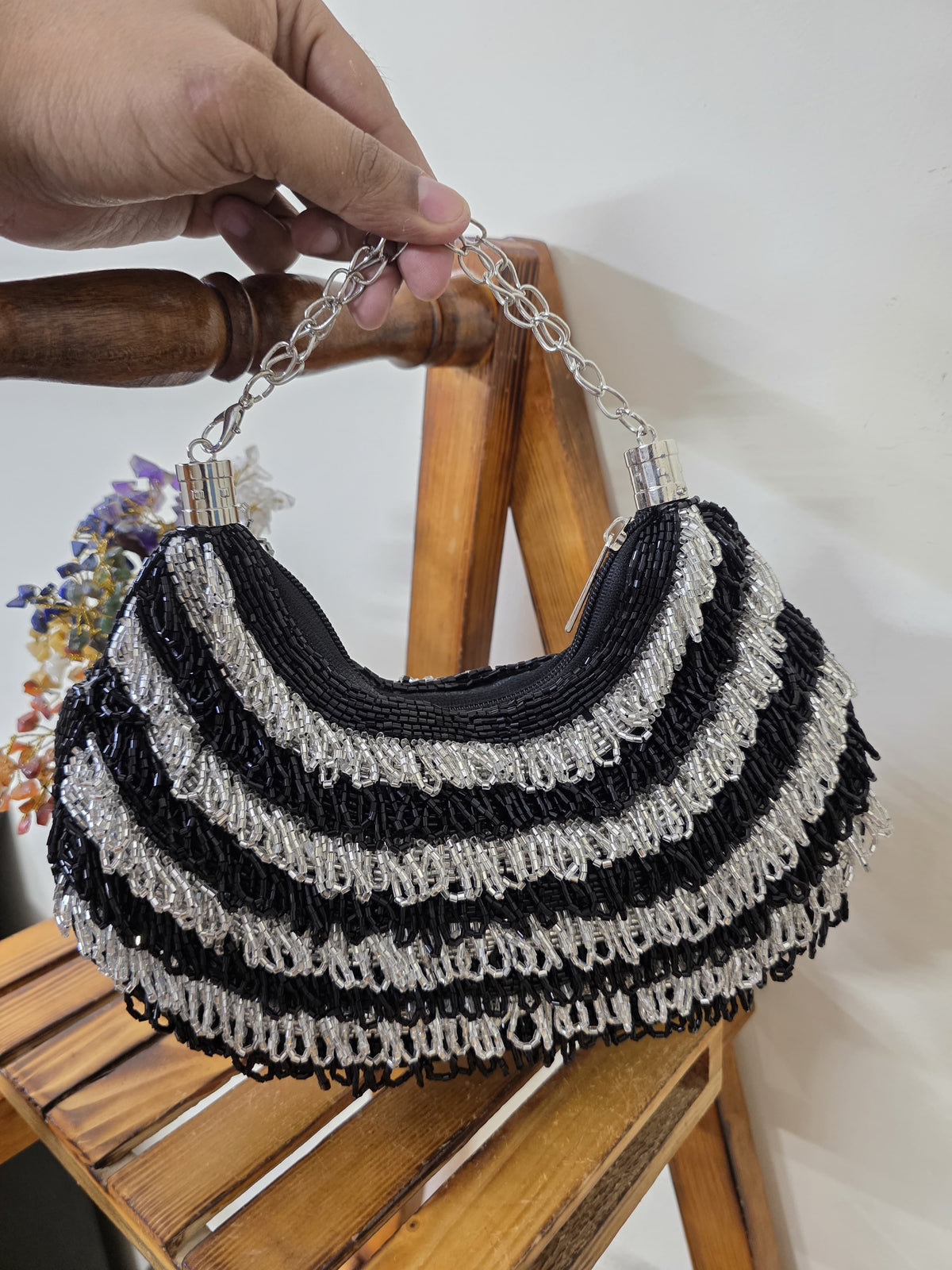 VRPS Moon Bags | Handcrafted Ethnic Bag | SWIS-2435 | Additional Angle