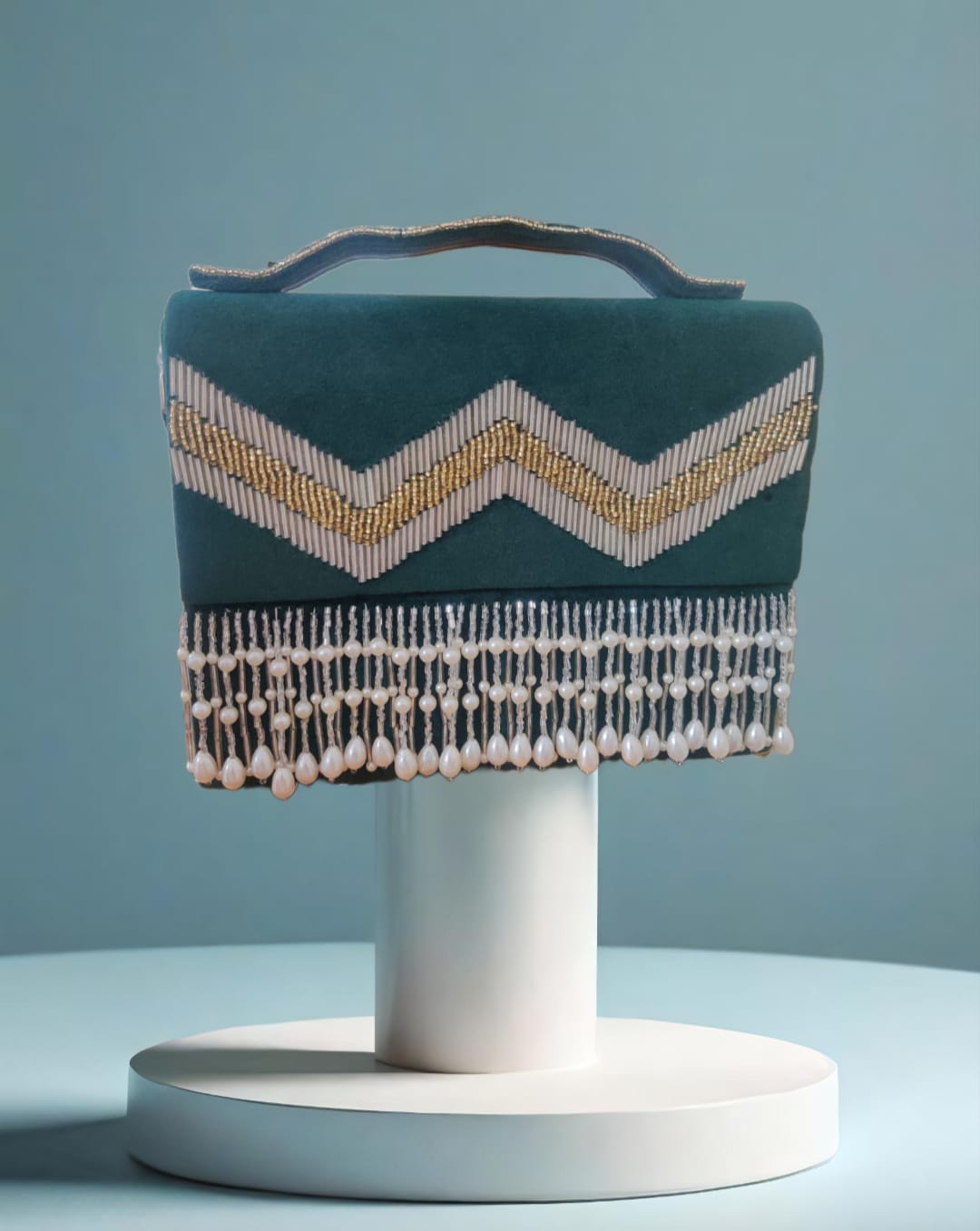 VRPS Flap Bag | Handcrafted Ethnic Bag | SWIS-2466 | Additional Angle