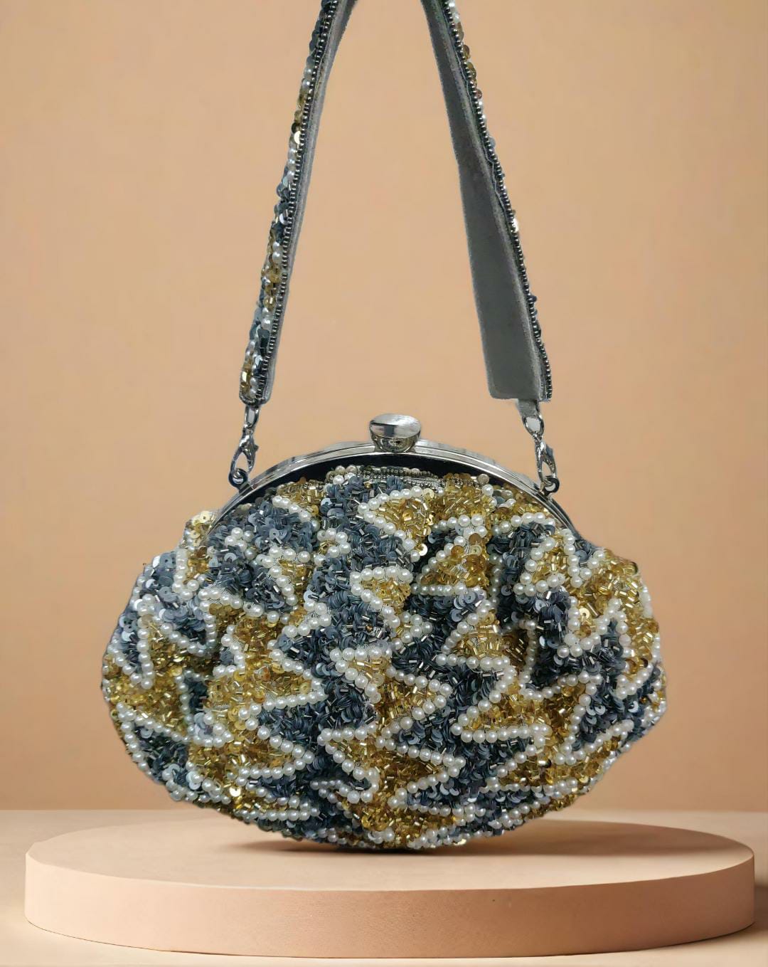 Dual Shade Batua Bag