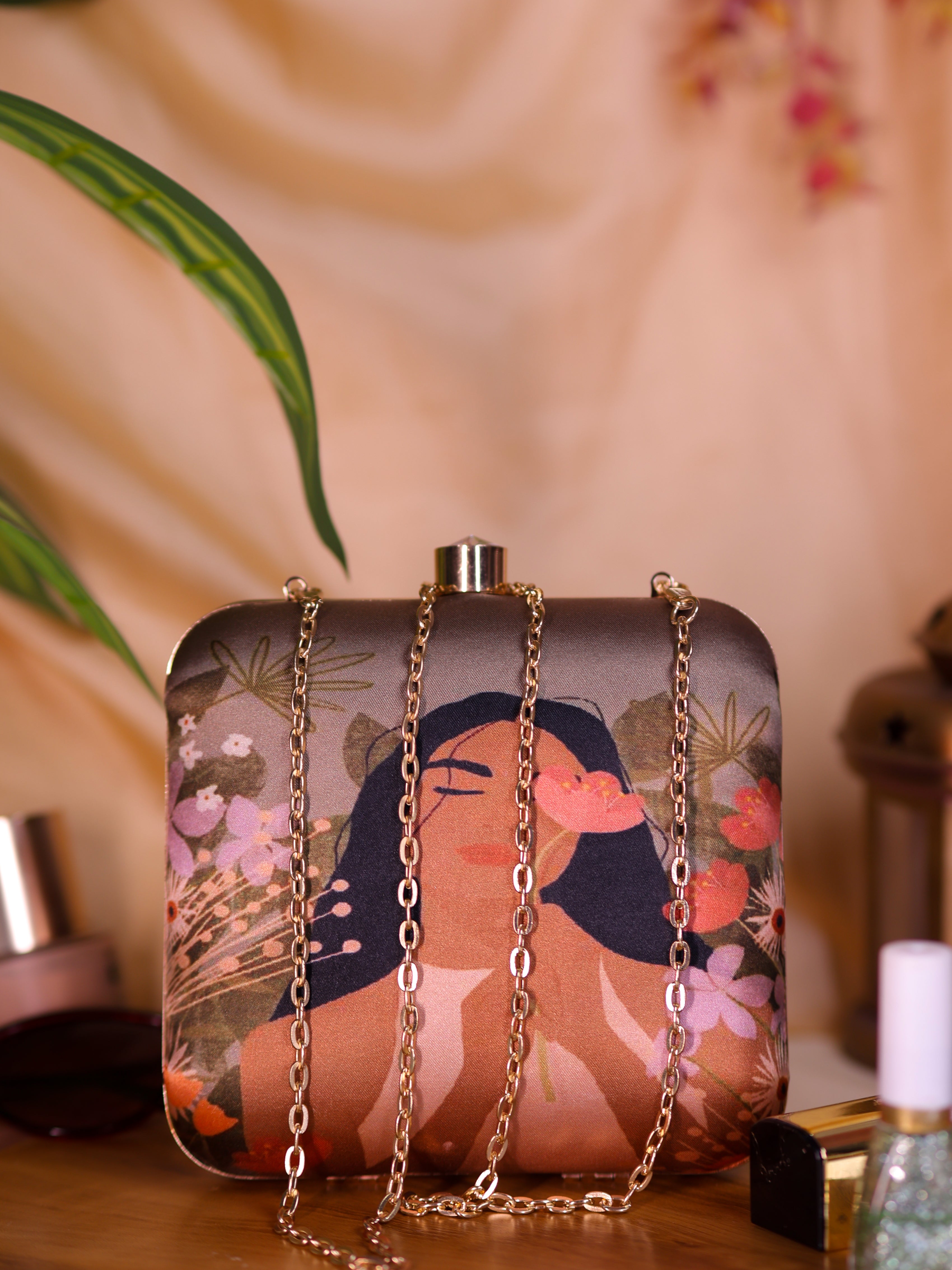 VRPS Printed Clutche | Handcrafted Ethnic Bag | SWIS-2096