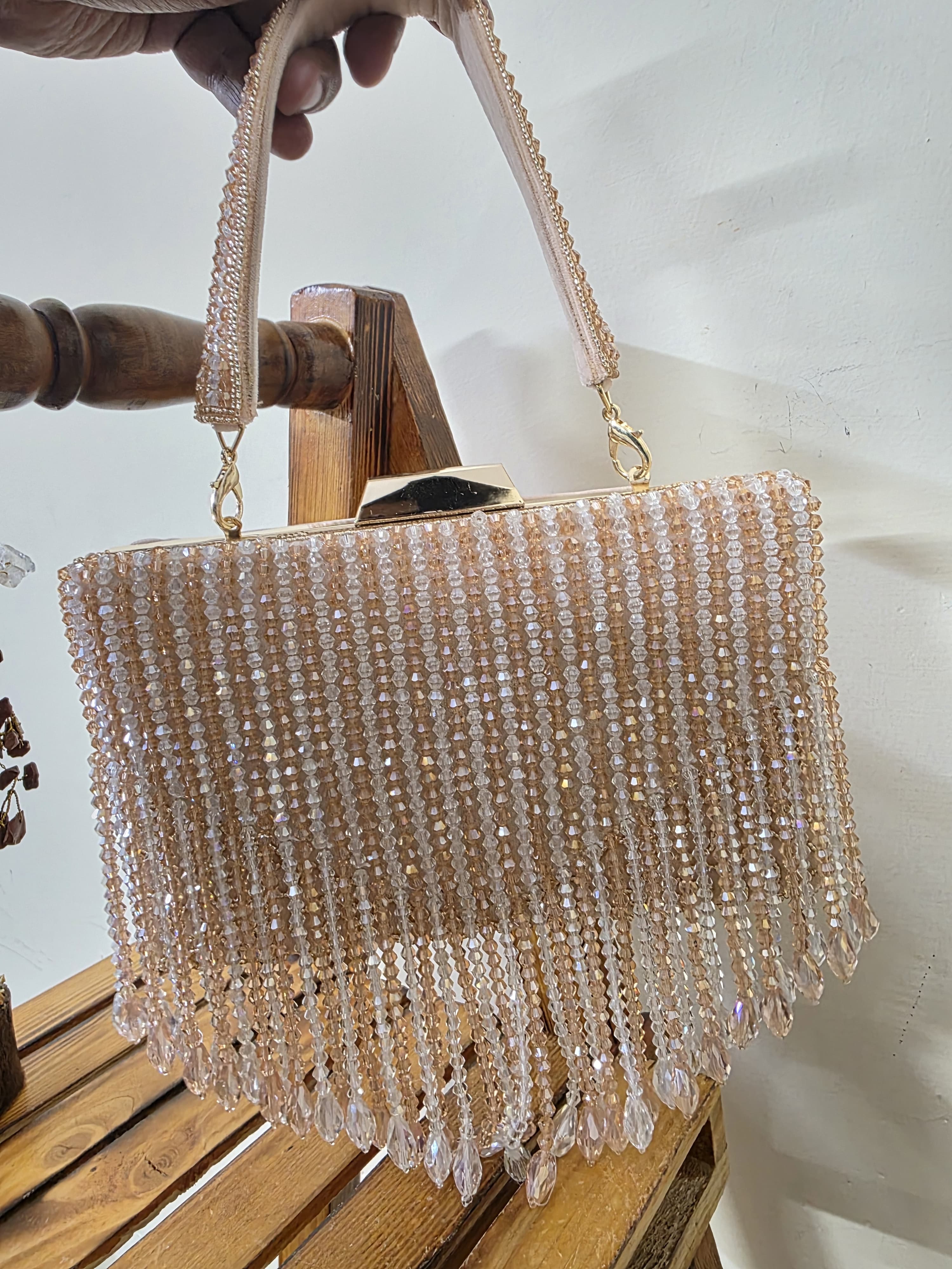 Embroidered Clutch Bag