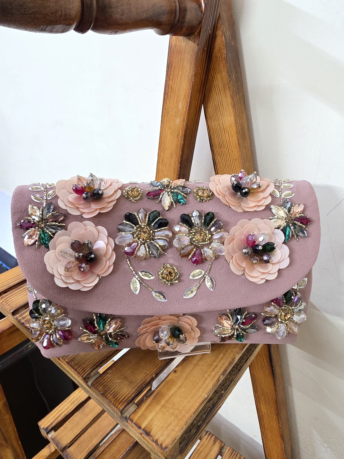 VRPS Flap Bag | Handcrafted Ethnic Bag | SWIS-2528 | Additional Angle