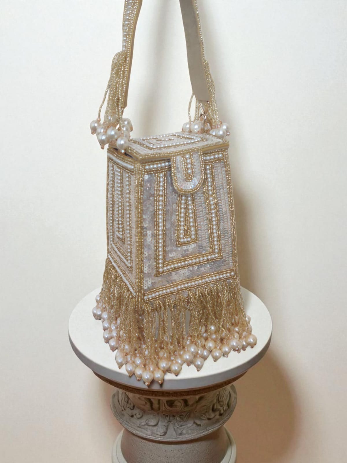 VRPS Bucket Bag | Handcrafted Ethnic Bag | SWIS-2591 | Additional Angle