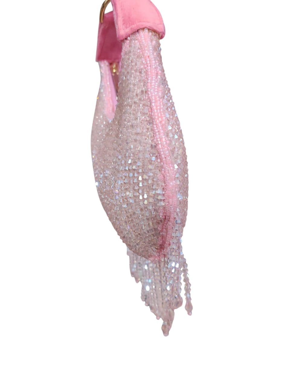 Pink Crystal Moon Clutch