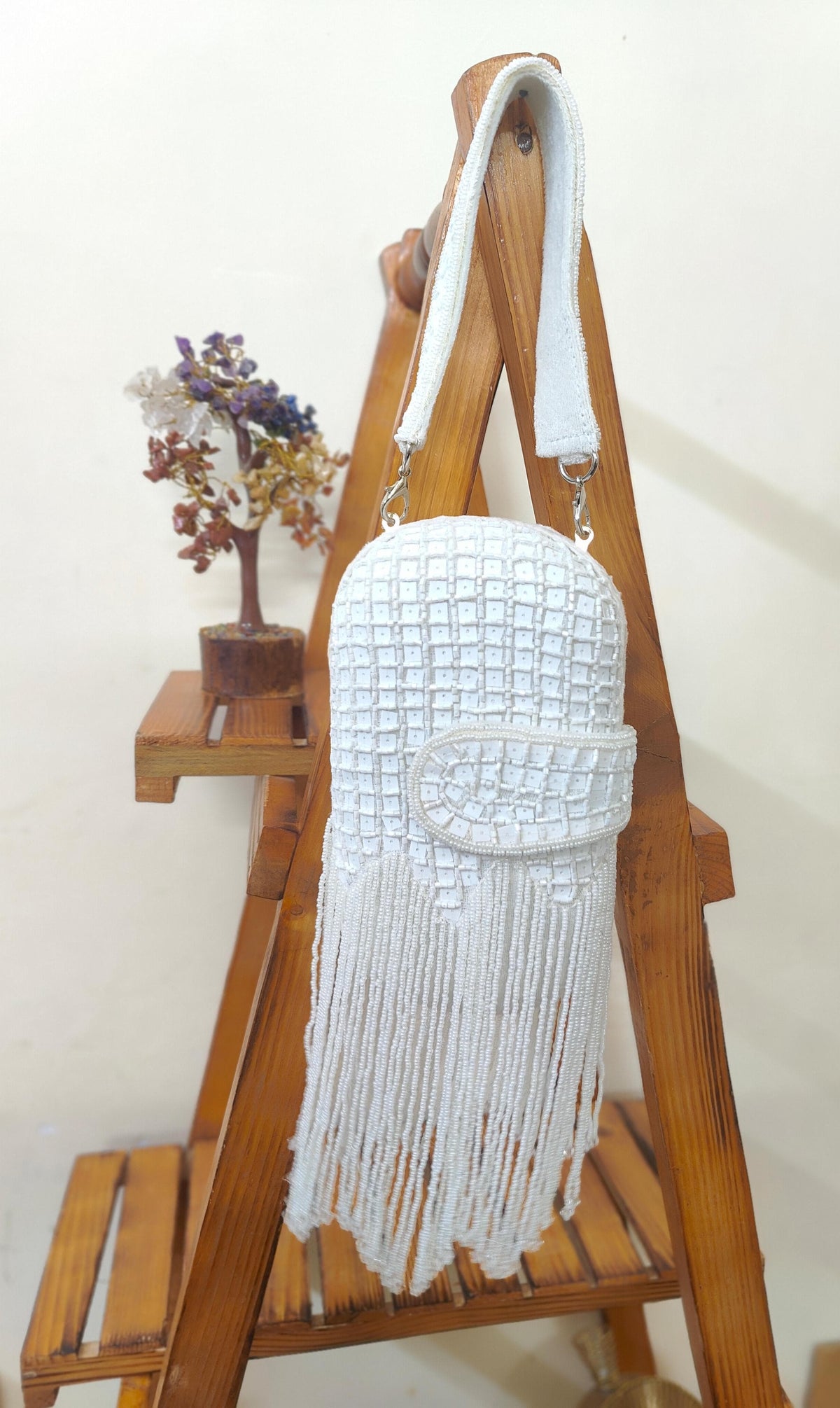 VRPS Embroidered Clutch | Handcrafted Ethnic Bag | SWIS-2600 | Additional Angle