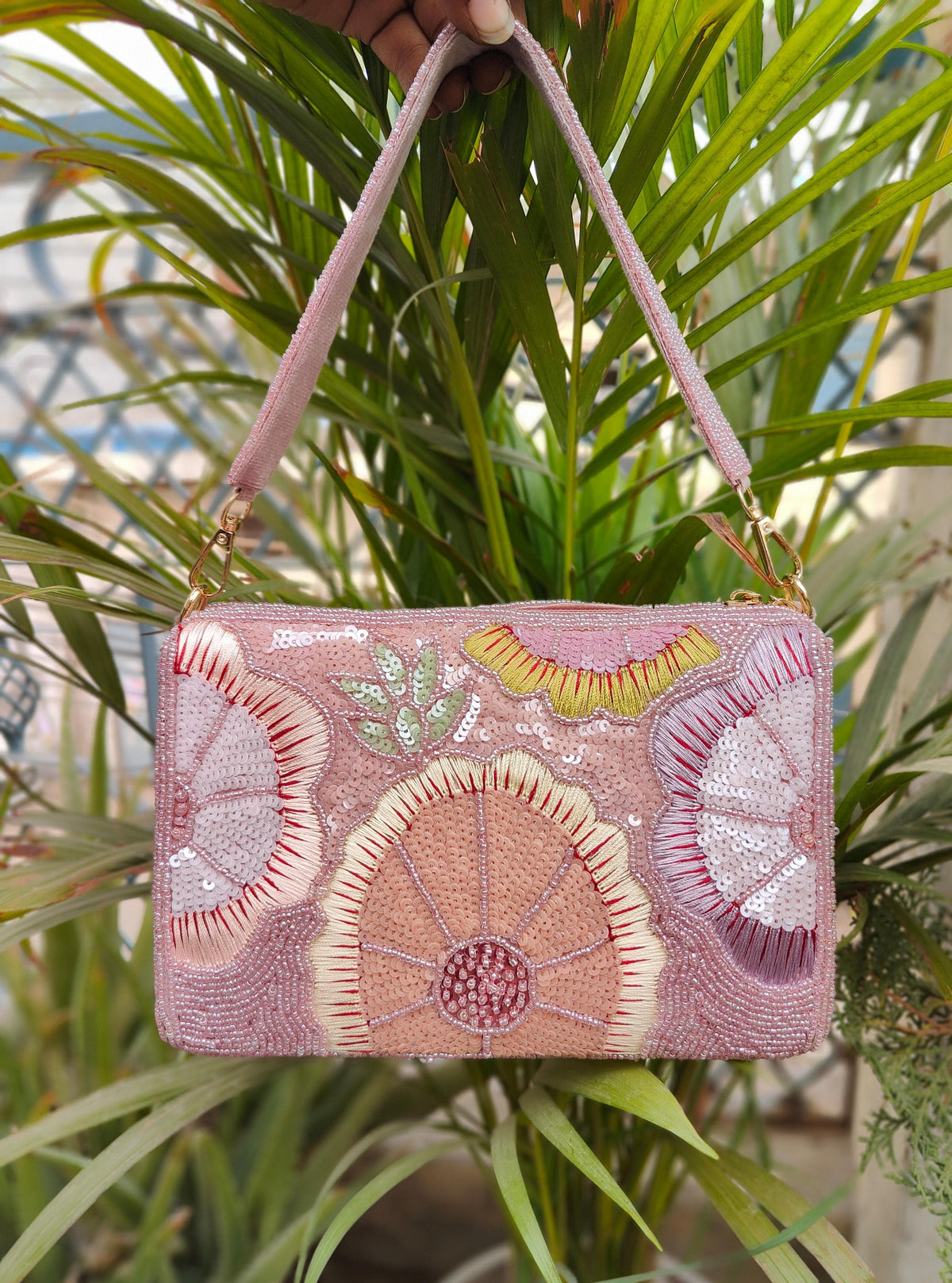 VRPS Flap Bag | Handcrafted Ethnic Bag | SWIS-2615 | Additional Angle