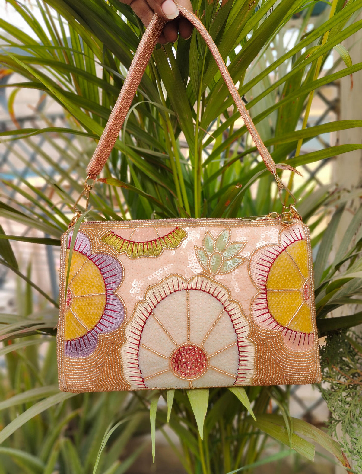VRPS Flap Bag | Handcrafted Ethnic Bag | SWIS-2618 | Additional Angle