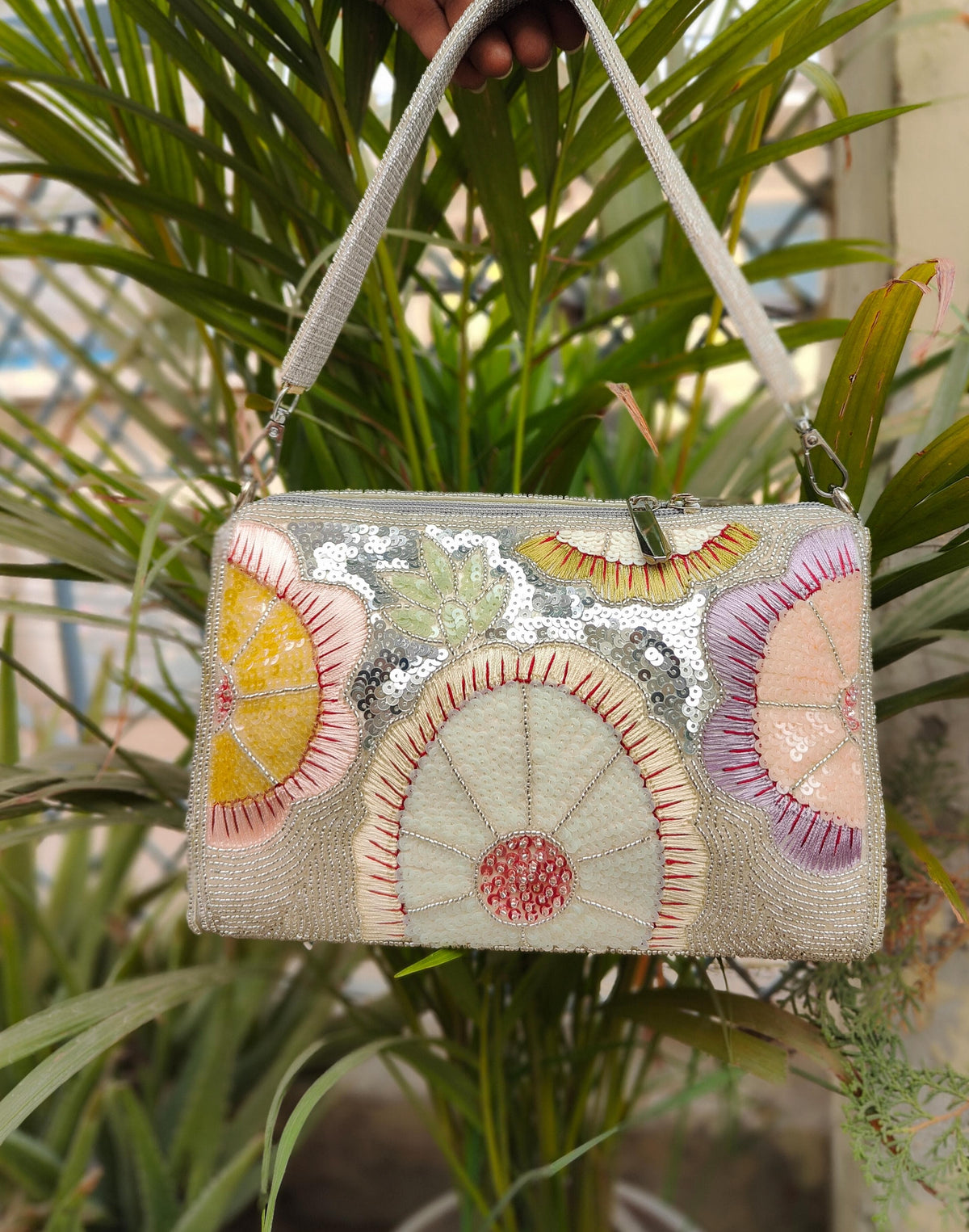 VRPS Flap Bag | Handcrafted Ethnic Bag | SWIS-2619 | Additional Angle