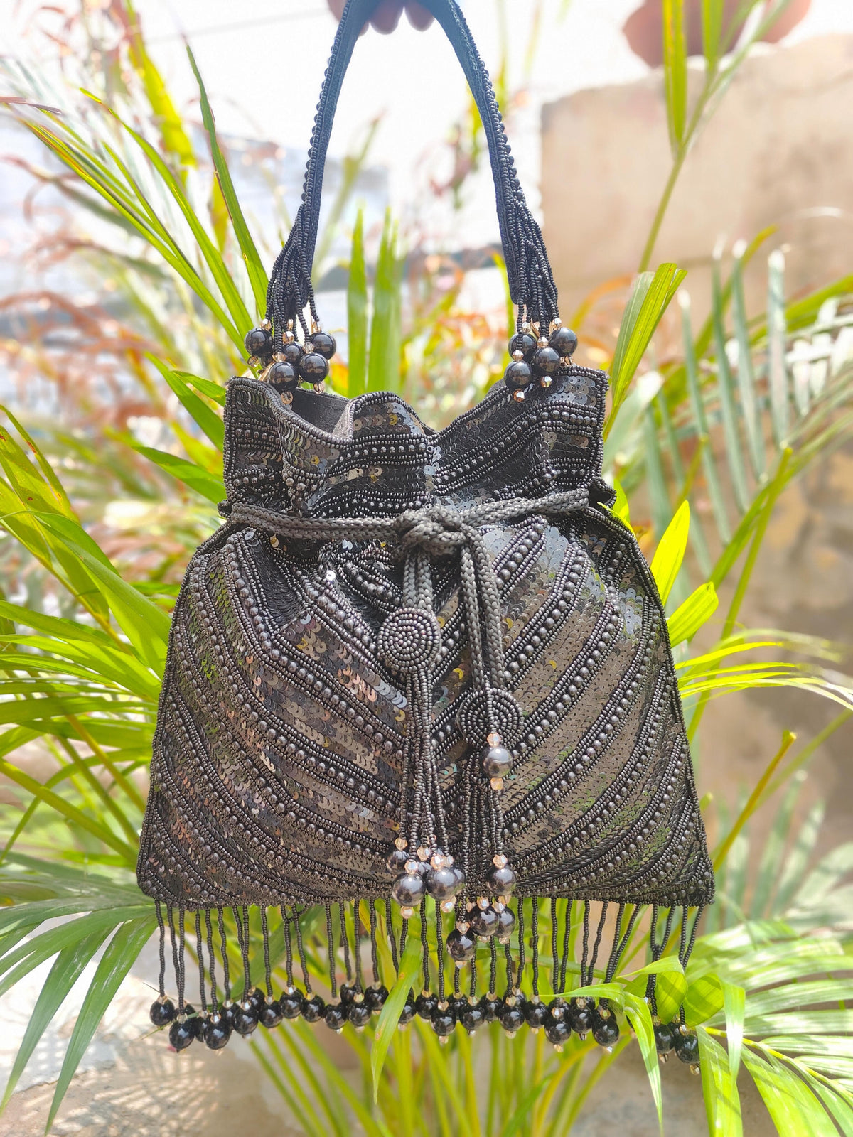 VRPS Potli Bag | Handcrafted Ethnic Bag | SWIS-2754 | Additional Angle