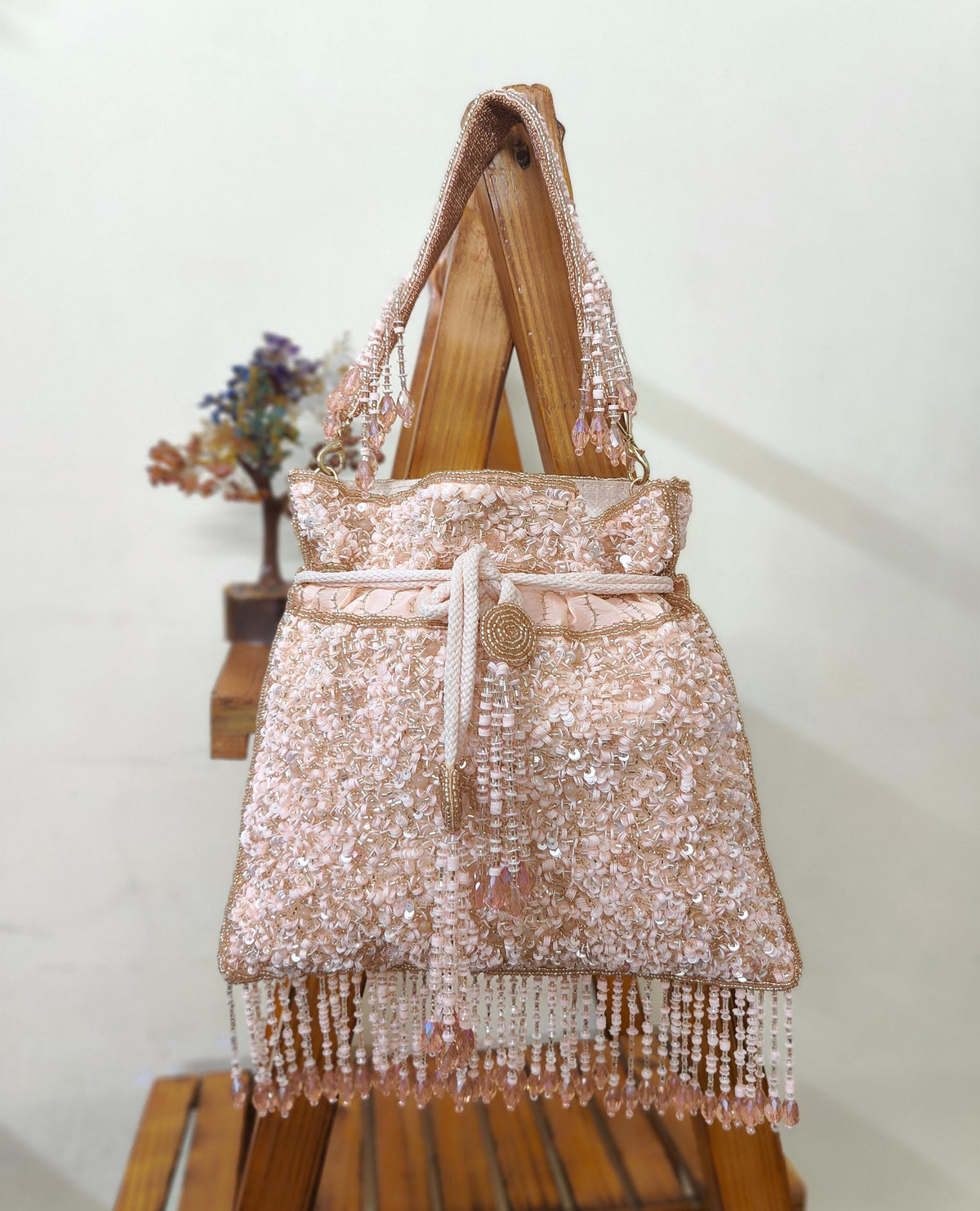 VRPS Potli Bag | Handcrafted Ethnic Bag | SWIS-2768 | Additional Angle