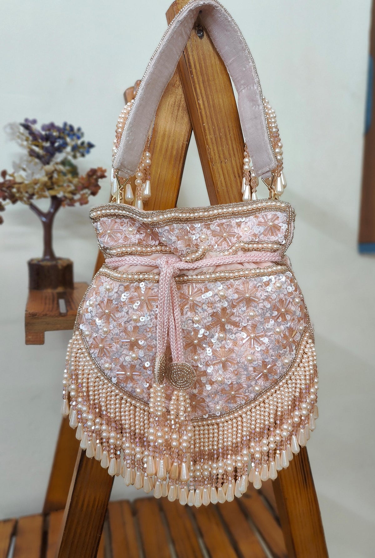 VRPS Potli Bag | Handcrafted Ethnic Bag | SWIS-2781 | Additional Angle