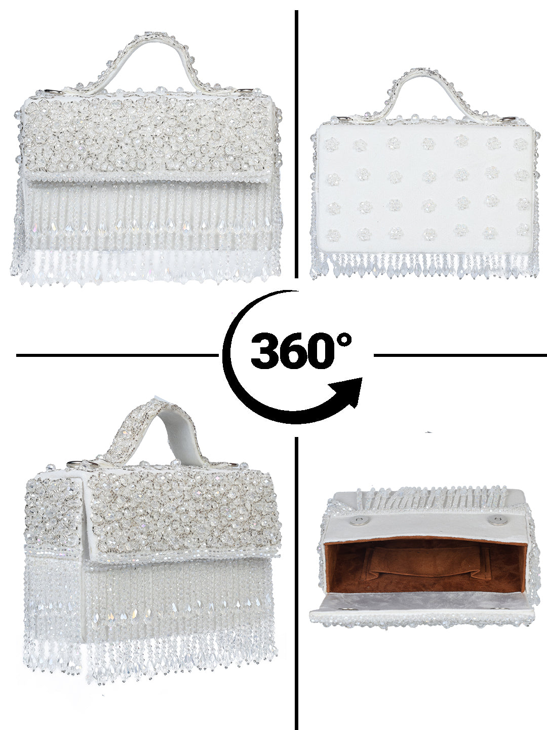 VRPS Flap Bag | Handcrafted Ethnic Bag | SWIS-4006 | Additional Angle
