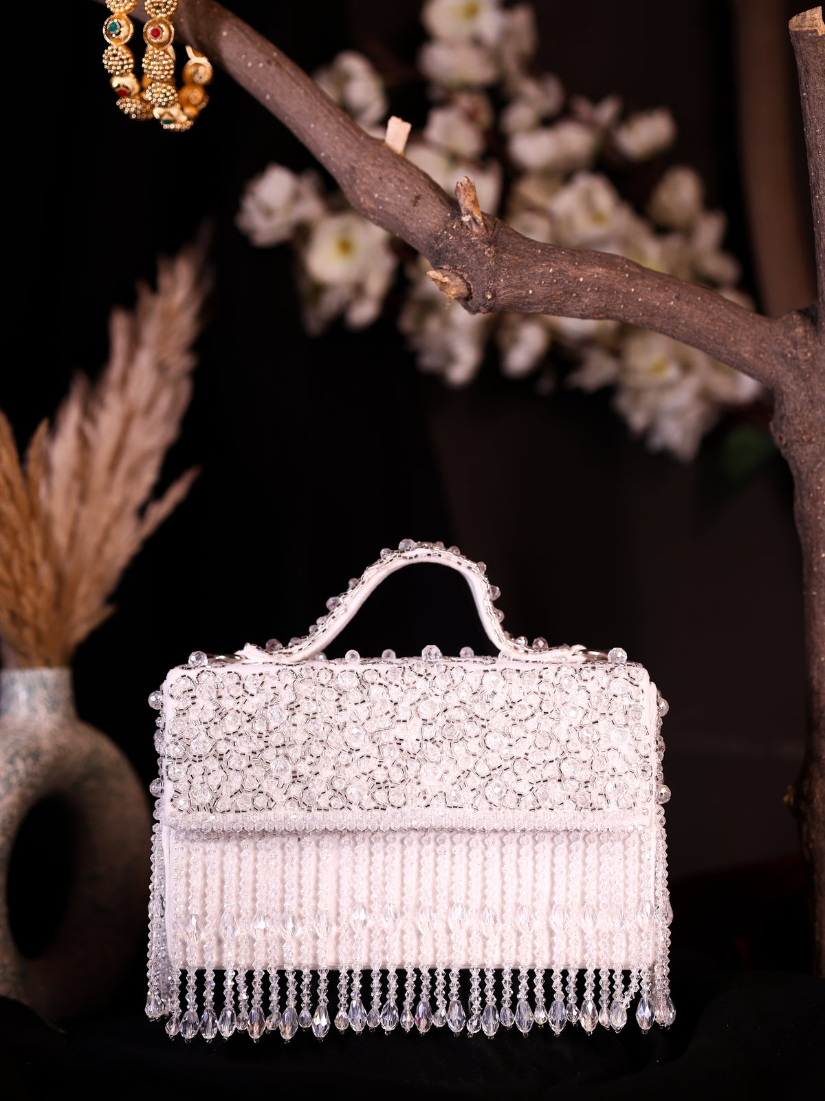 VRPS Flap Bag | Handcrafted Ethnic Bag | SWIS-4006 | Additional Angle