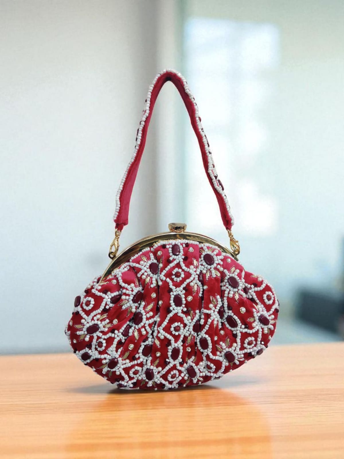 VRPS Batua Bag | Handcrafted Ethnic Bag | SWIS-2808 | Additional Angle