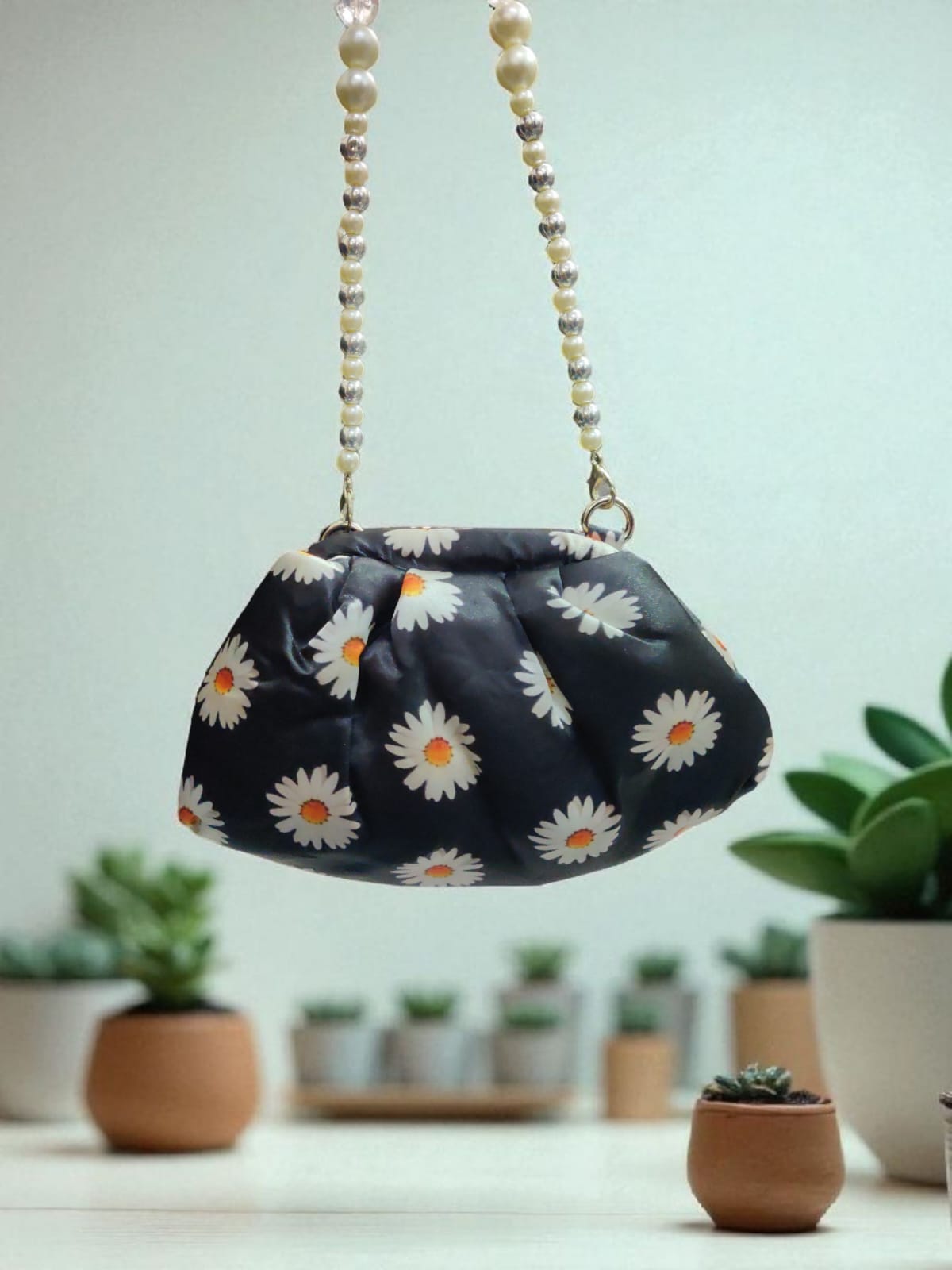 VRPS Printed Clutch | Handcrafted Ethnic Bag | SWIS-2834 | Additional Angle