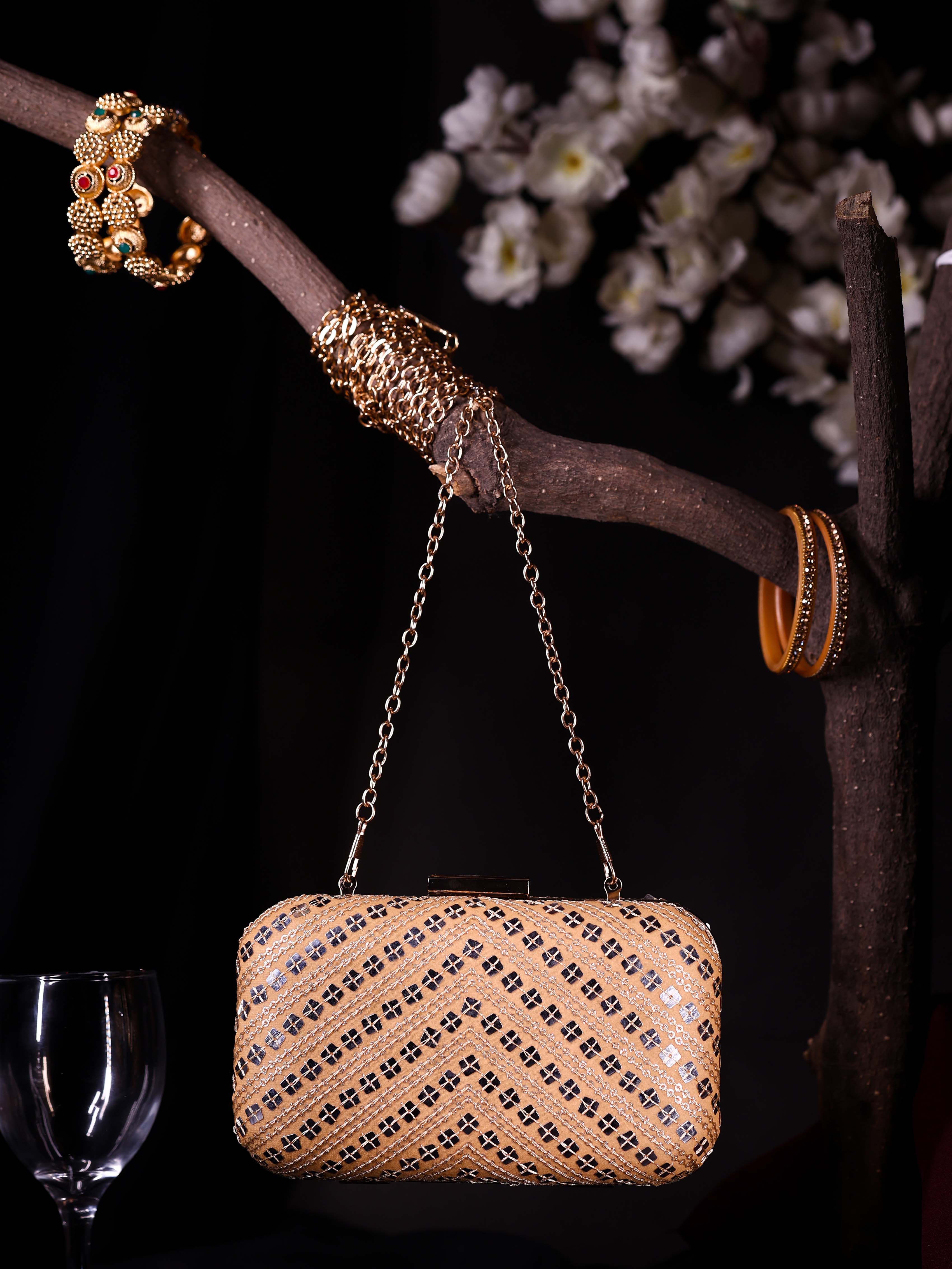 VRPS Classic Clutch | Handcrafted Ethnic Bag | SWIS-1710
