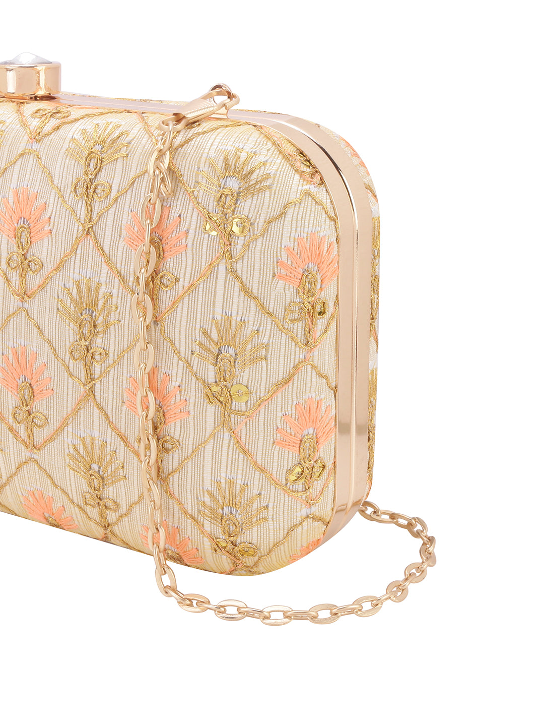 VRPS Embroidered Clutch | Handcrafted Ethnic Bag | SWIS-870 | Additional Angle