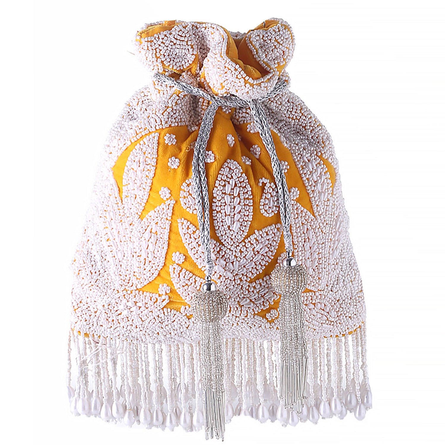 VRPS Flap Bag | Handcrafted Ethnic Bag | SWIS-24 | White Background Angle