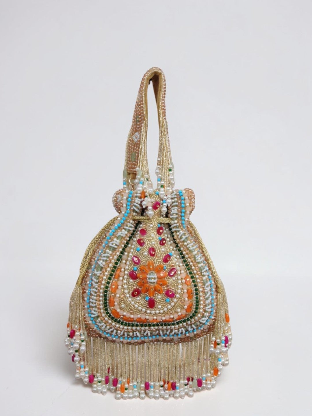 VRPS Potli Bag | Handcrafted Ethnic Bag | SWIS-4352 | Additional Angle