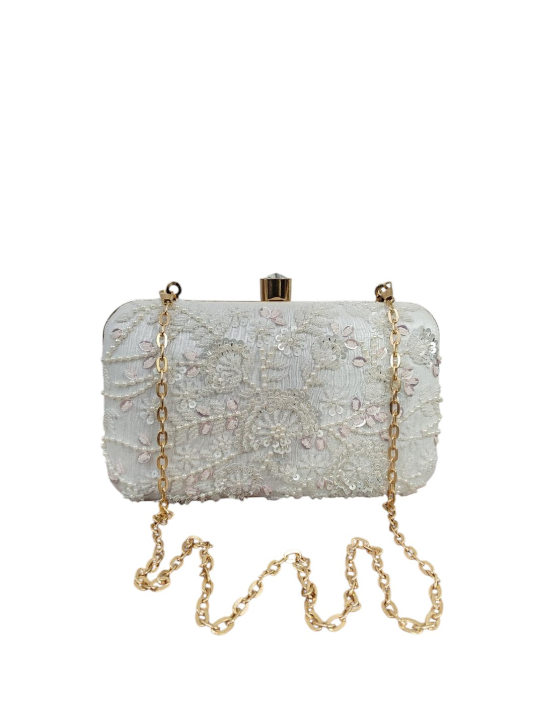 VRPS Embroidered Clutch | Handcrafted Ethnic Bag | SWIS-4415 | Additional Angle