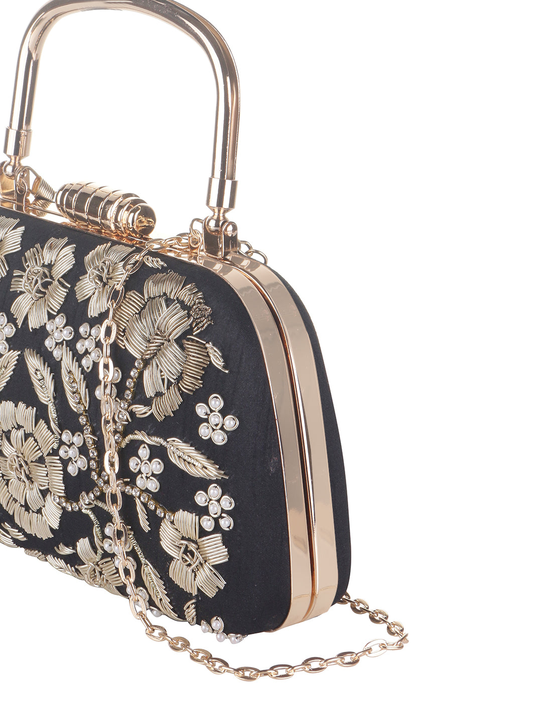 VRPS Embroidered Clutch | Handcrafted Ethnic Bag | SWIS-888 | Additional Angle