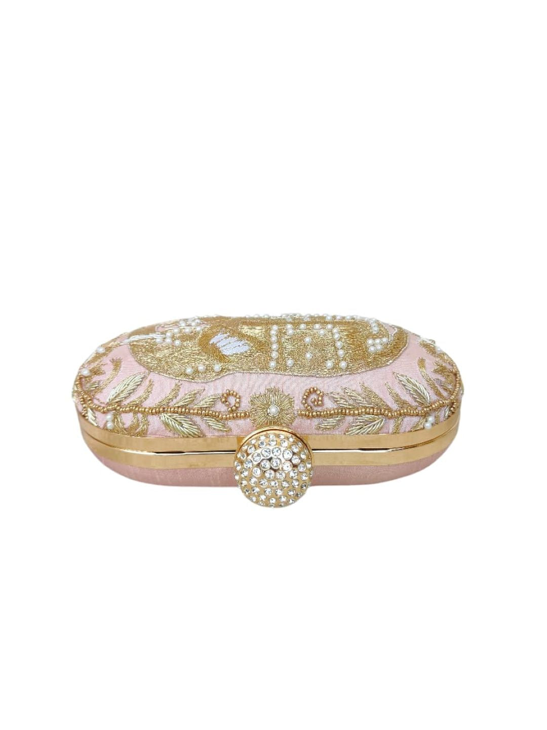 VRPS Embroidered Clutch | Handcrafted Ethnic Bag | SWIS-4431 | Additional Angle